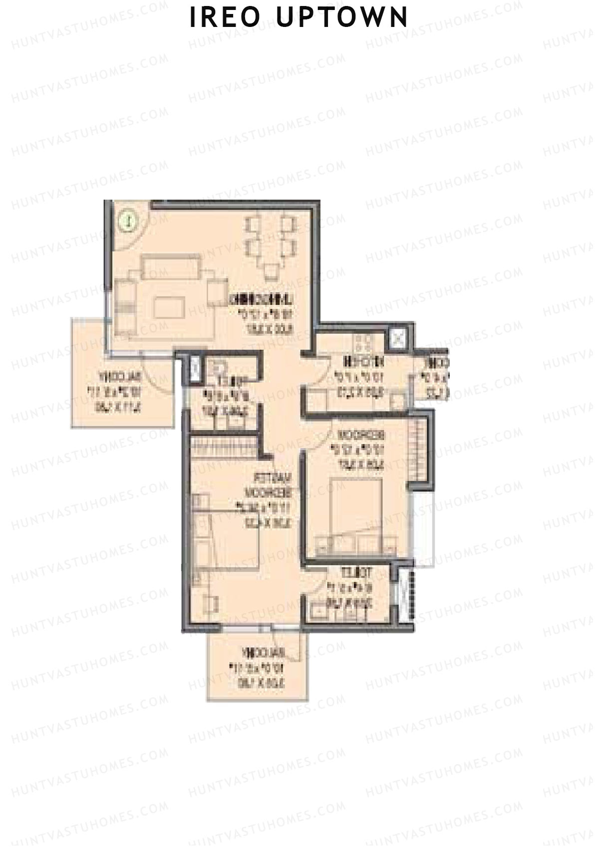Ireo Uptown Tower A Unit 6 Floor Plan