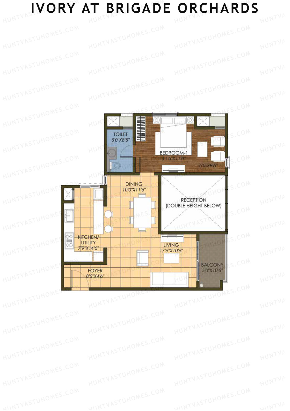 Ivory At Brigade Orchards Block A Unit 4 Floor Plan