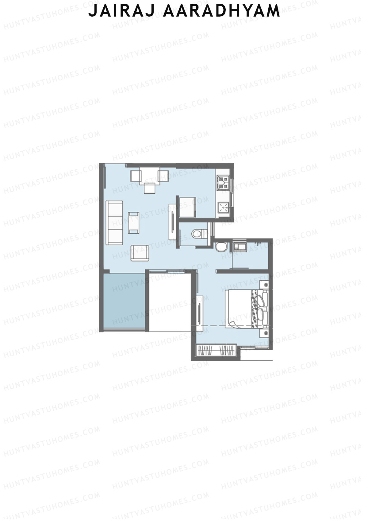 Jairaj Aaradhyam Tower S1 Unit 1 1 Floor Plan
