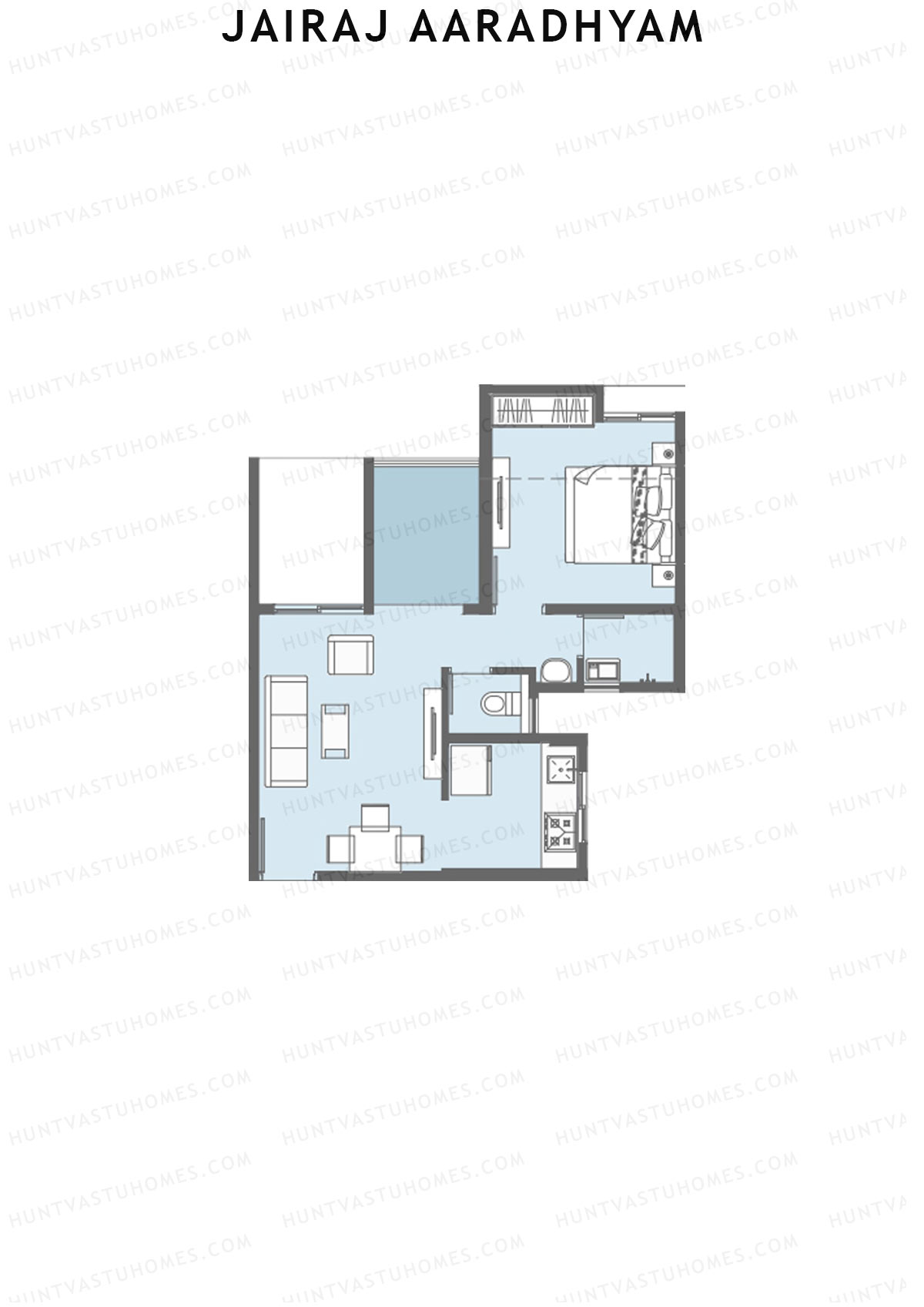 Jairaj Aaradhyam Tower S1 Unit 8 Floor Plan