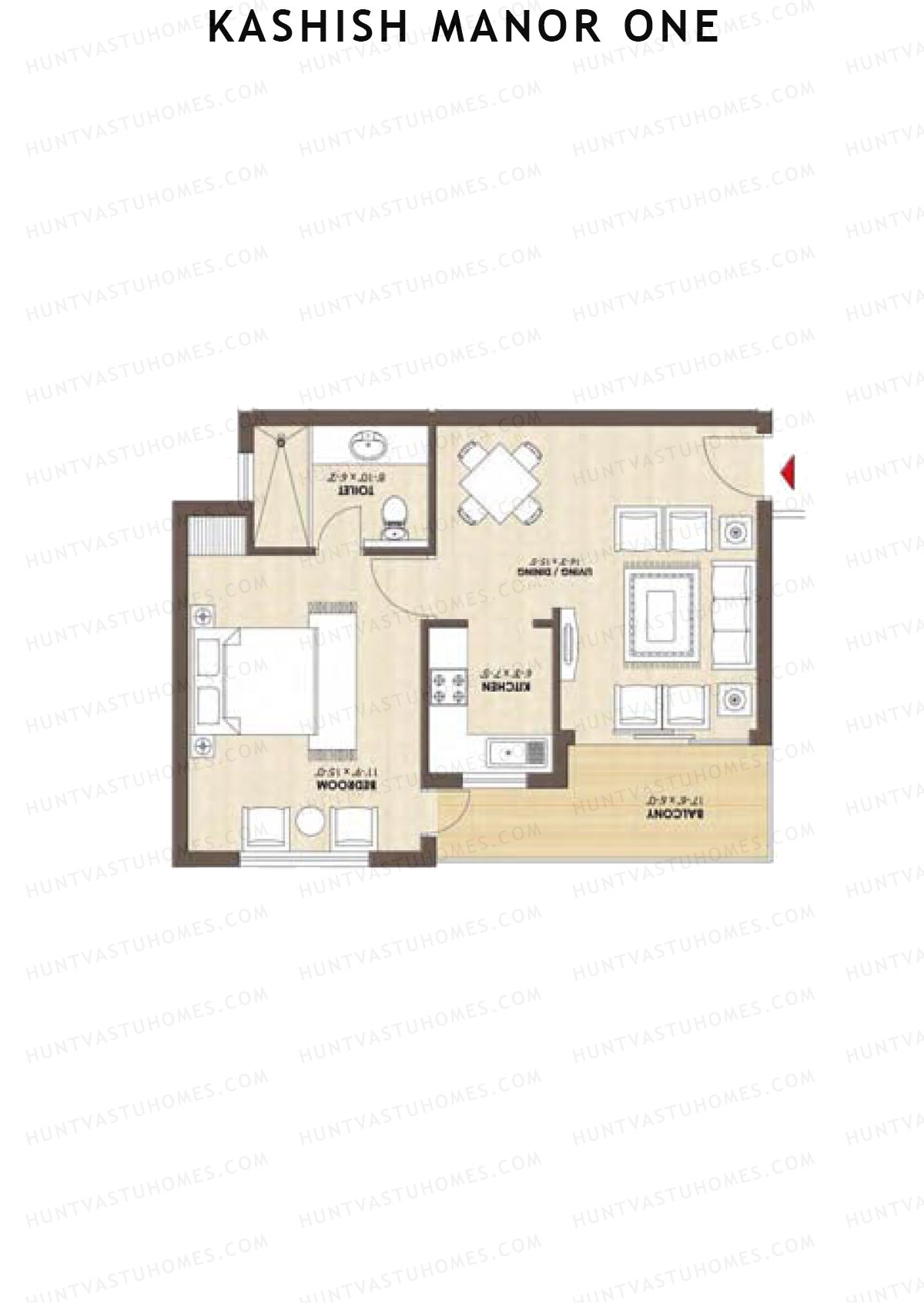 Kashish Manor One Block A Unit A Floor Plan
