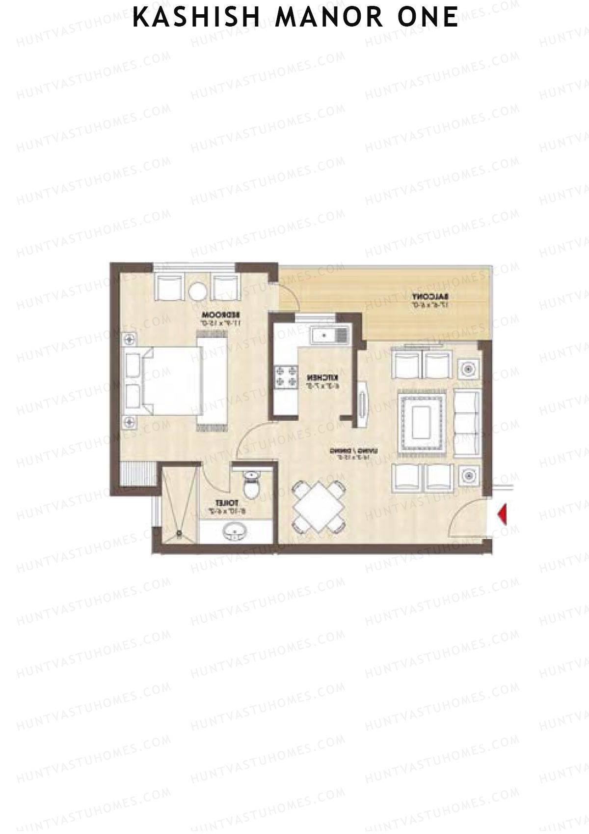 Kashish Manor One Block A Unit G Floor Plan