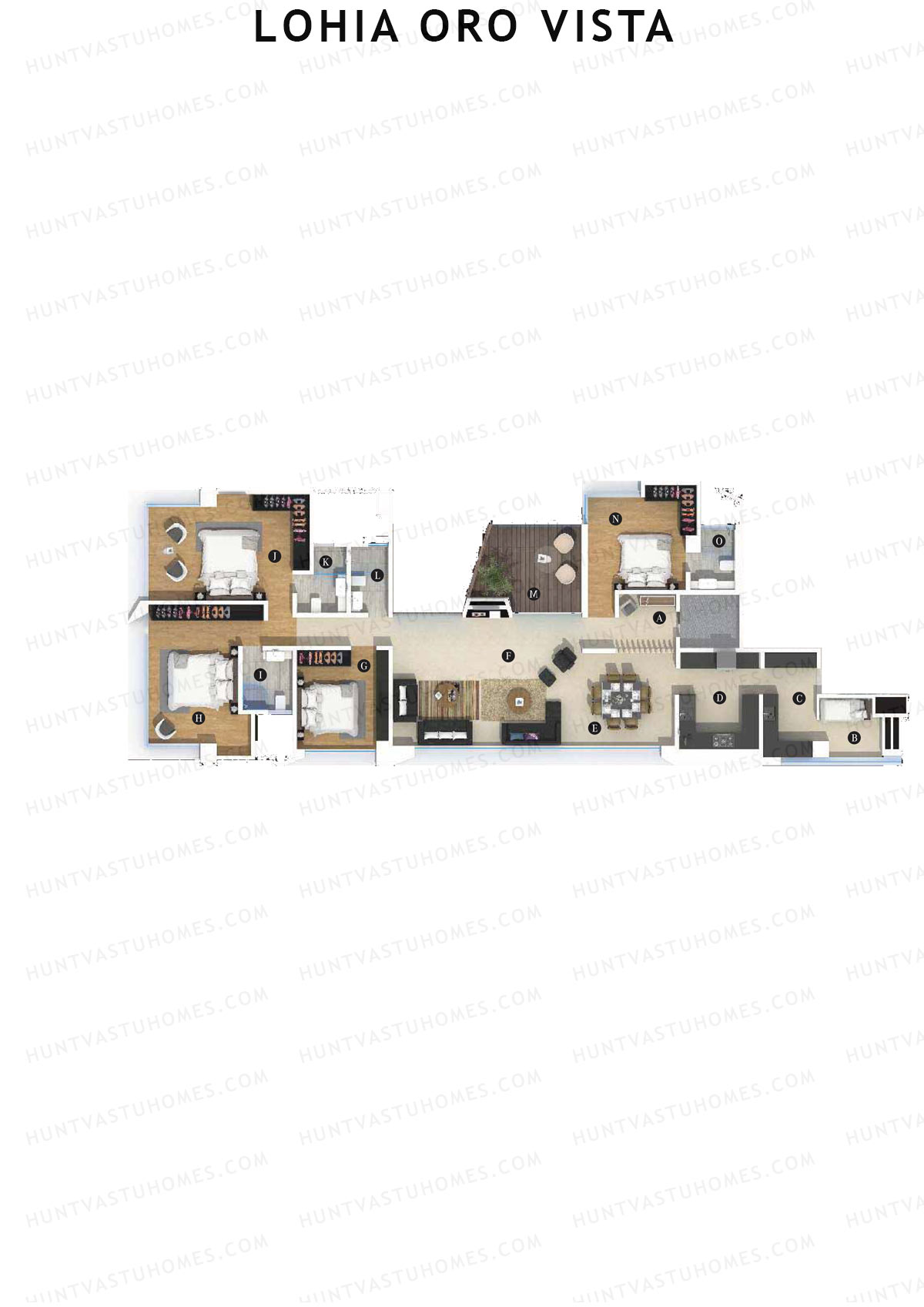 Lohia Oro Vista Tower A Unit 1 Floor Plan