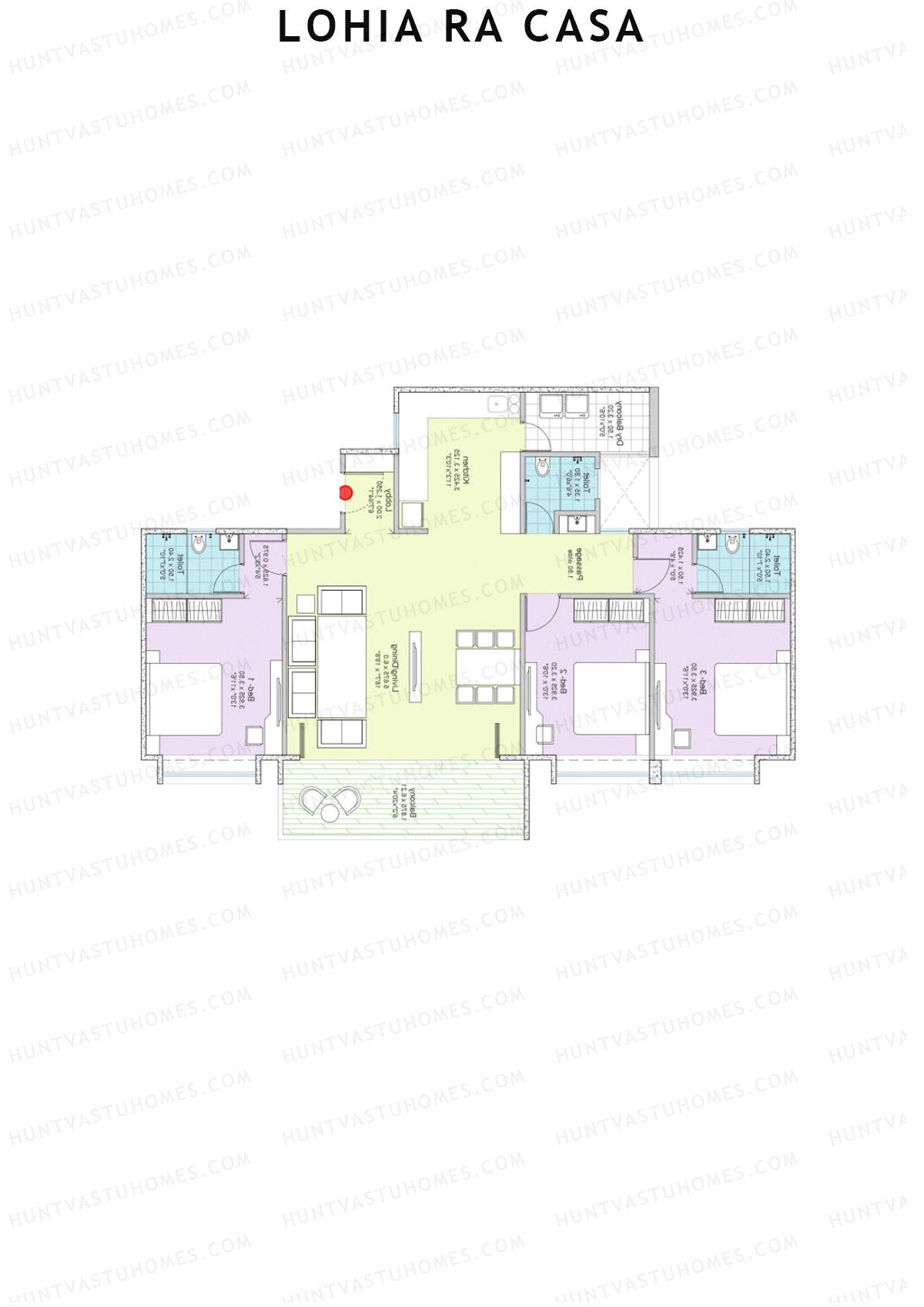 Lohia Ra Casa Block A Unit 5 Floor Plan