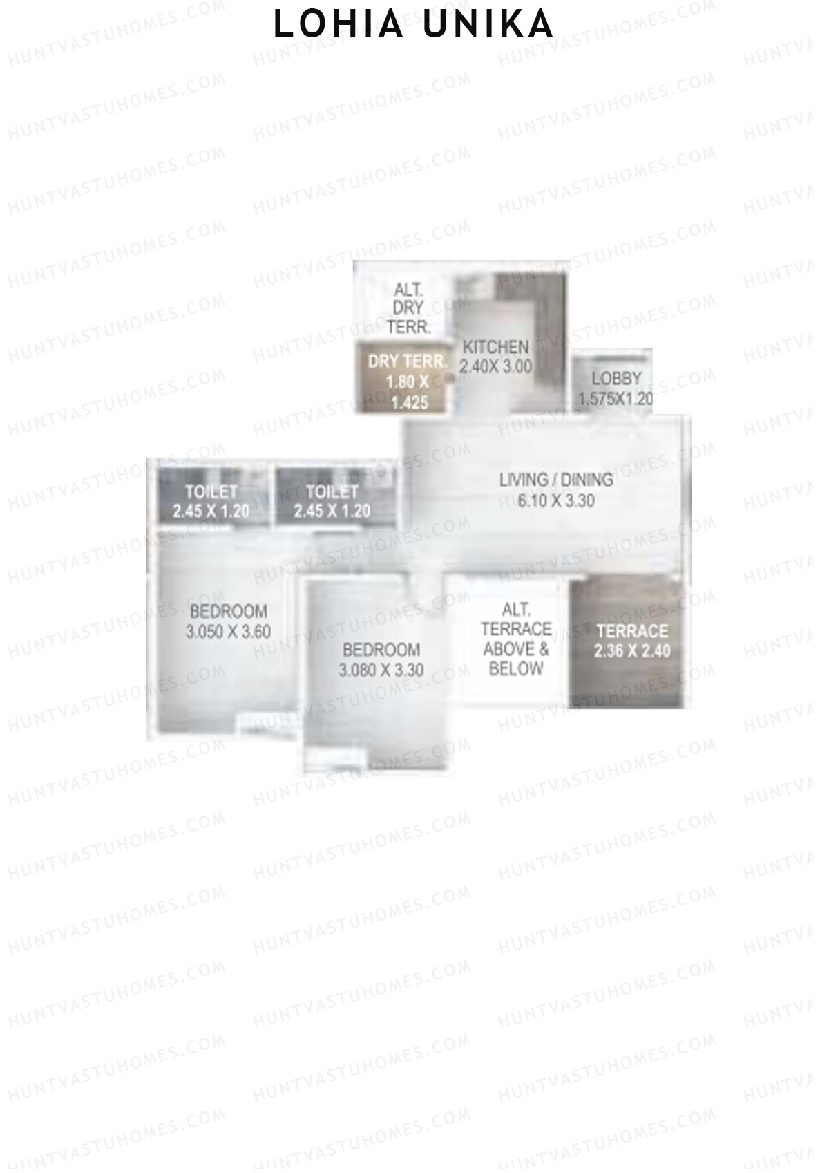 Lohia Unika Wing D Unit 10 Floor Plan