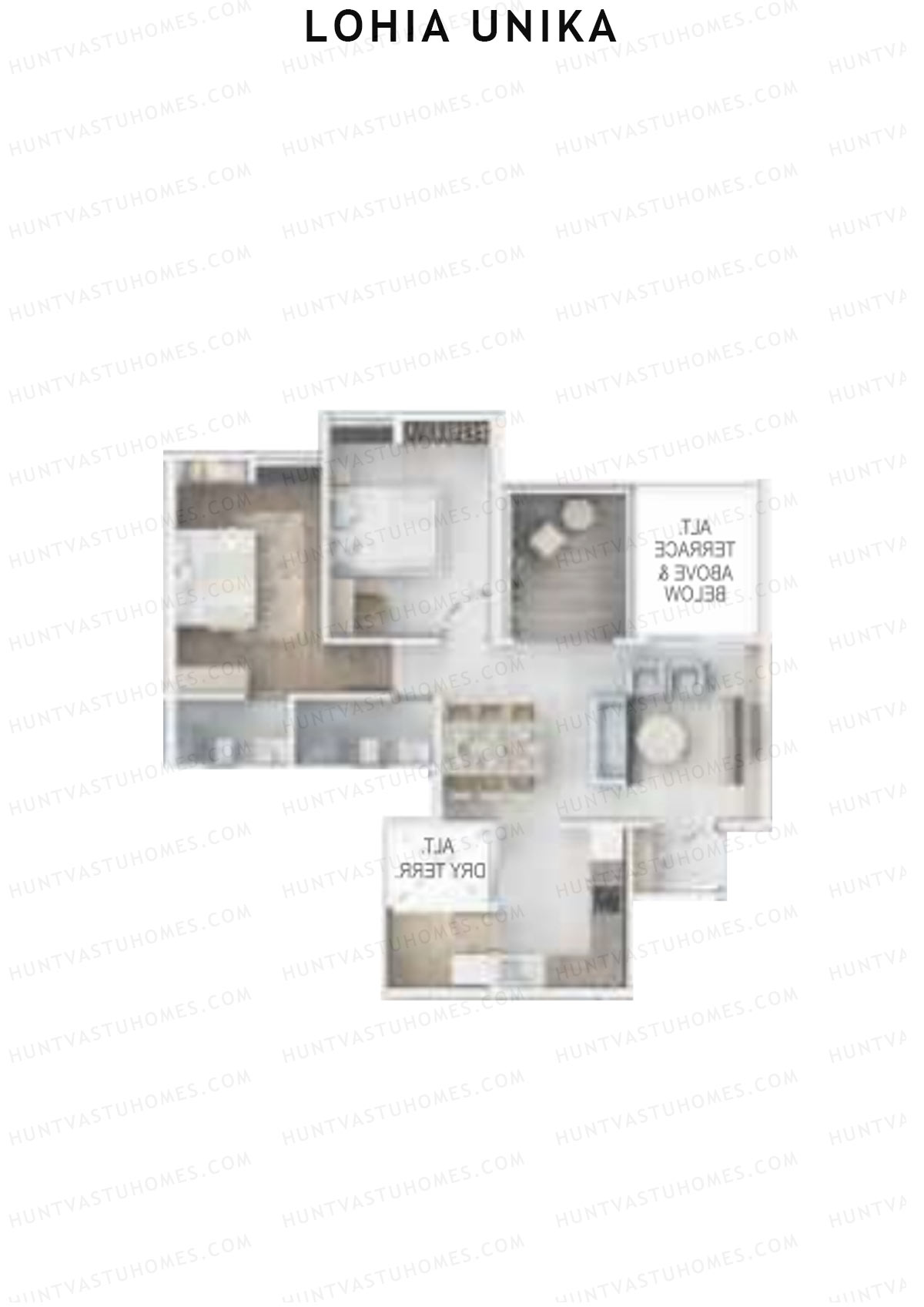 Lohia Unika Wing D Unit 7 Floor Plan