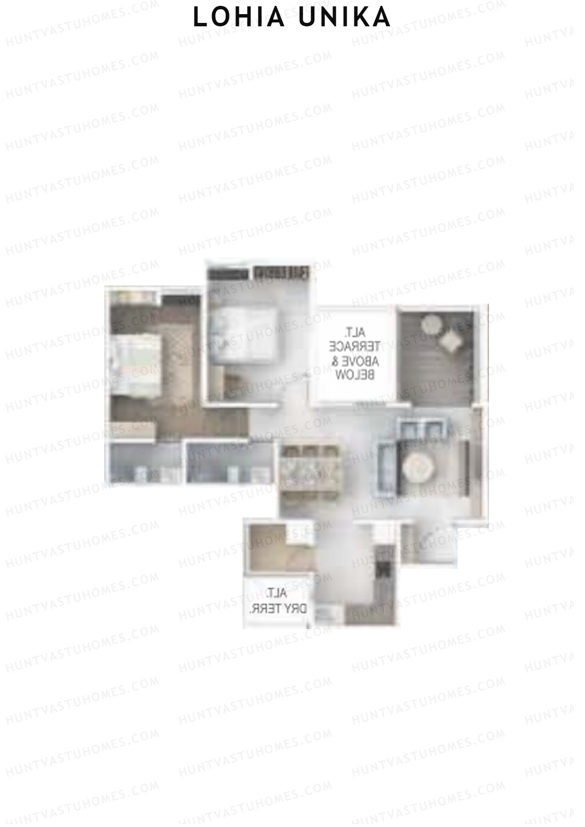 Lohia Unika Wing D Unit 7 Floor Plan