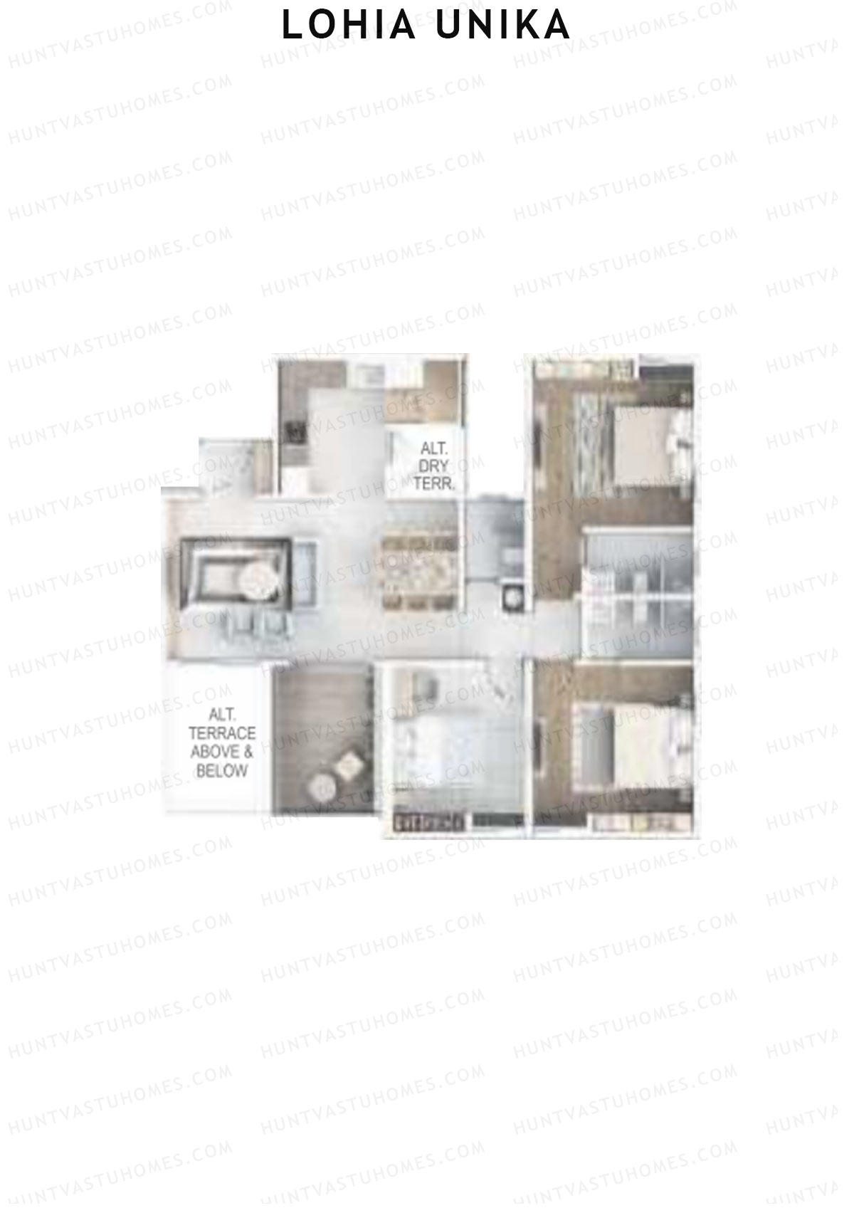 Lohia Unika Wing D Unit 9 Floor Plan