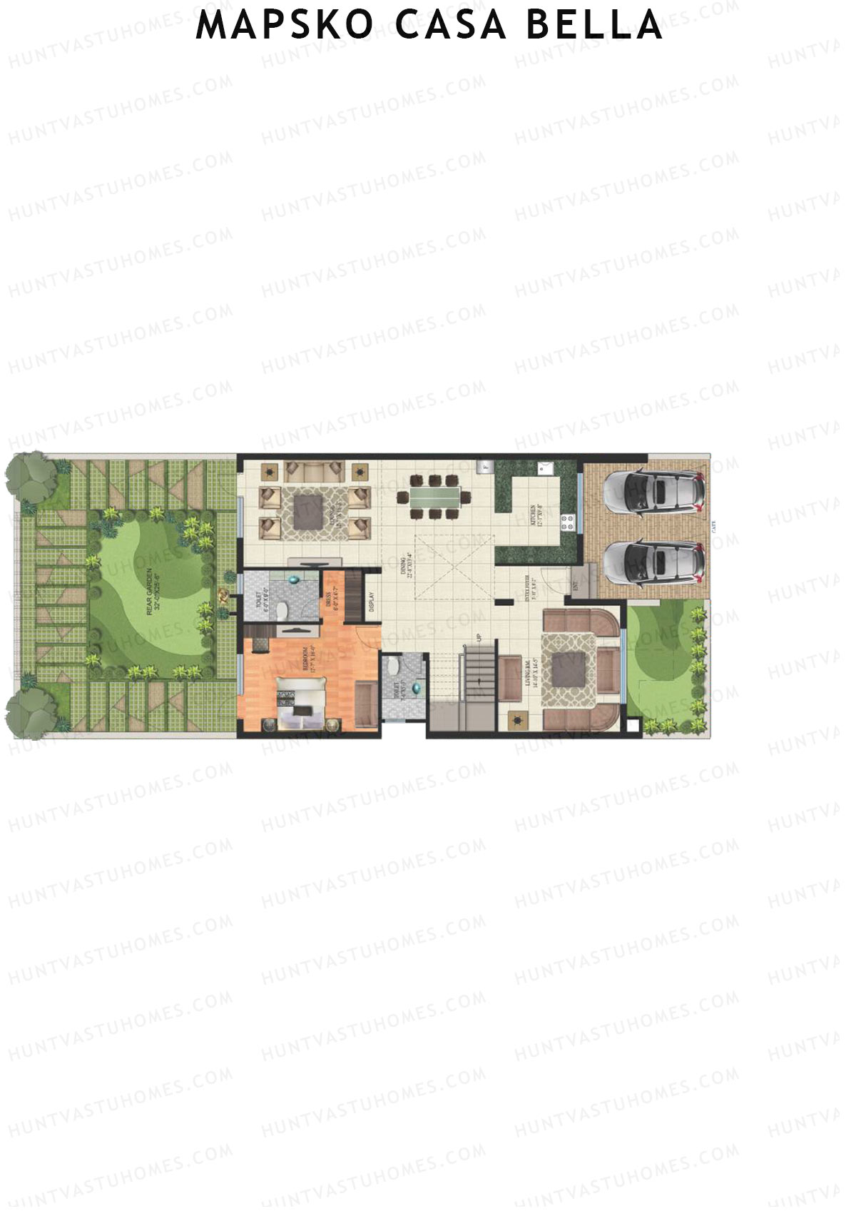 Mapsko Casa Bella Villa 1-8 Unit 8 (Villa) Floor Plan