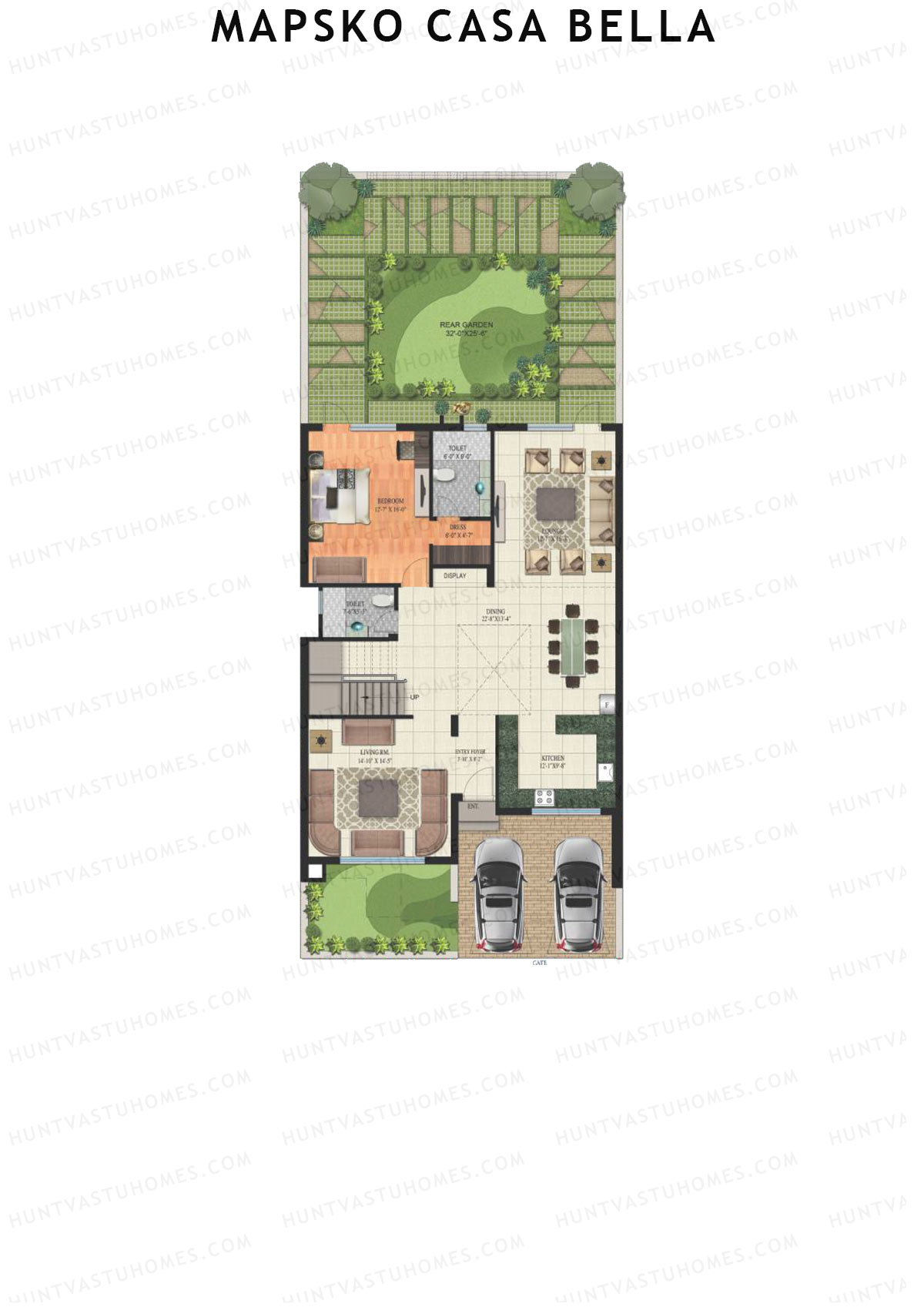 Mapsko Casa Bella Villa 15-22A Unit 16 (Villa) Floor Plan