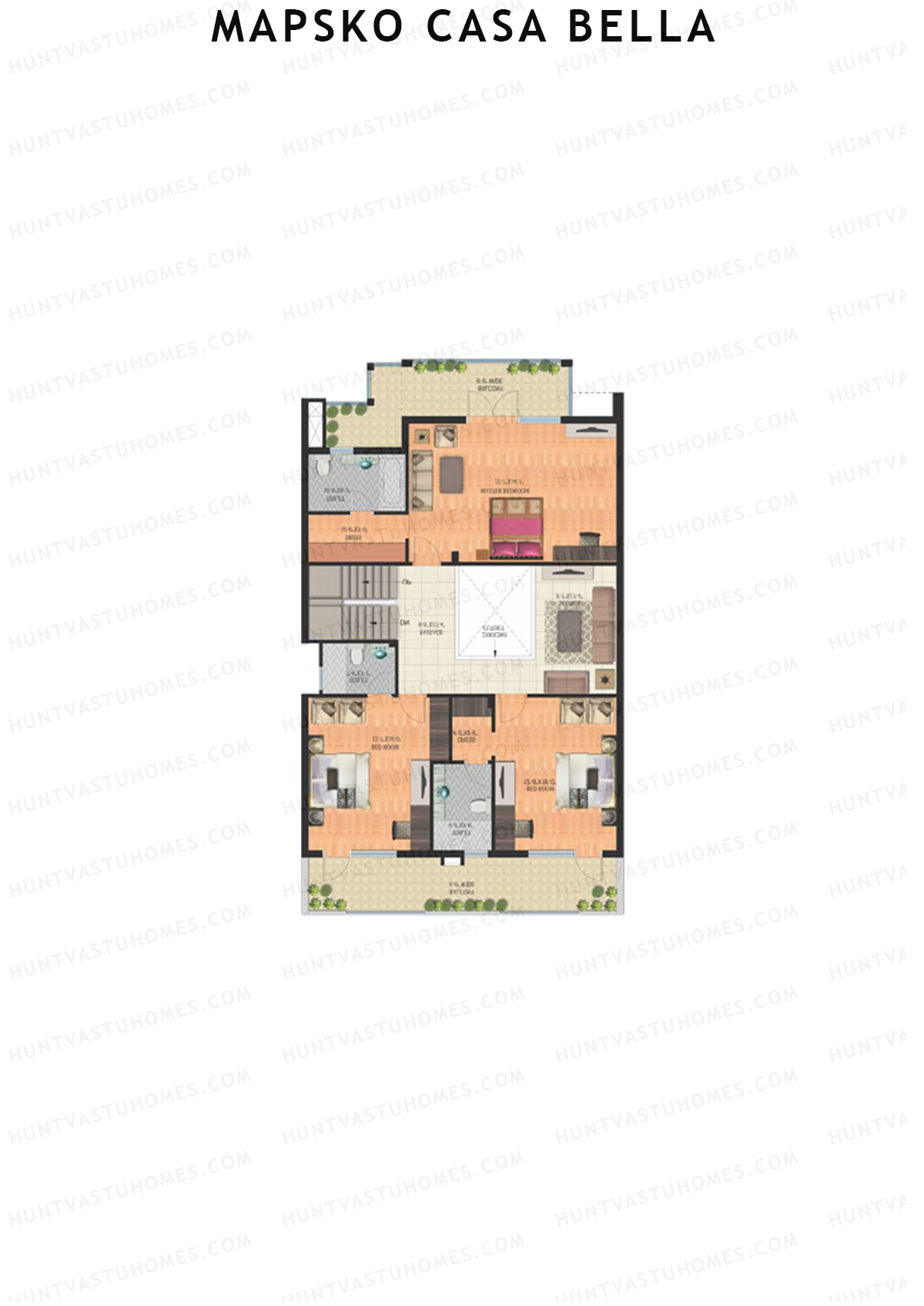 Mapsko Casa Bella Villa 23-35 Unit 24 (Villa) Floor Plan