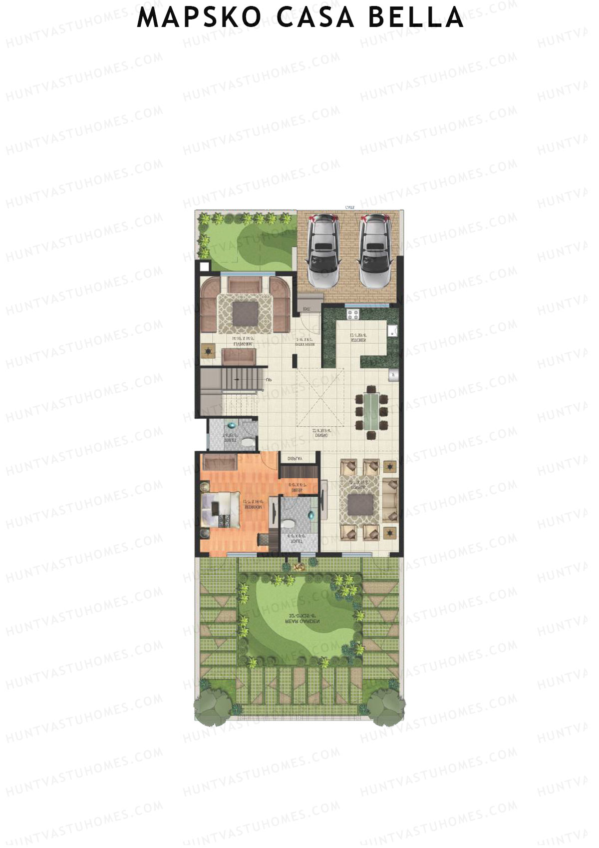 Mapsko Casa Bella Villa 23-35 Unit 24 (Villa) Floor Plan
