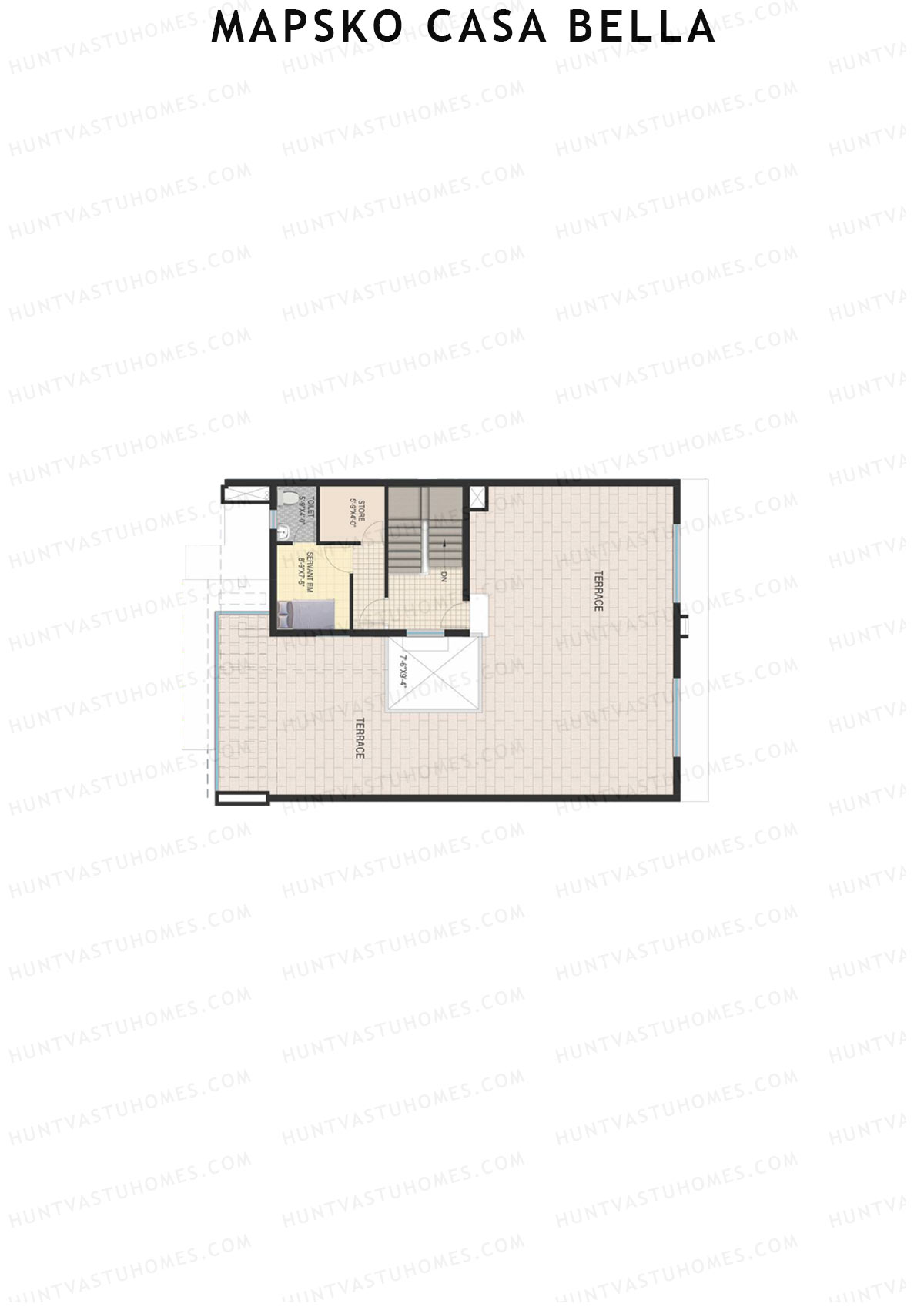 Mapsko Casa Bella Villa 36-39 Unit 37 (Villa) Floor Plan