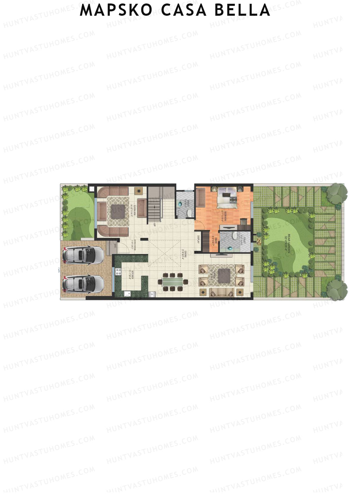 Mapsko Casa Bella Villa 36-39 Unit 37 (Villa) Floor Plan