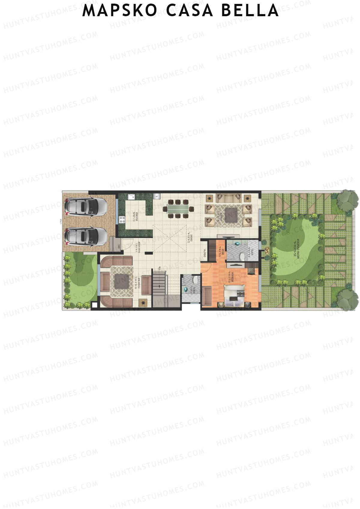 Mapsko Casa Bella Villa 36-39 Unit 38 (Villa) Floor Plan