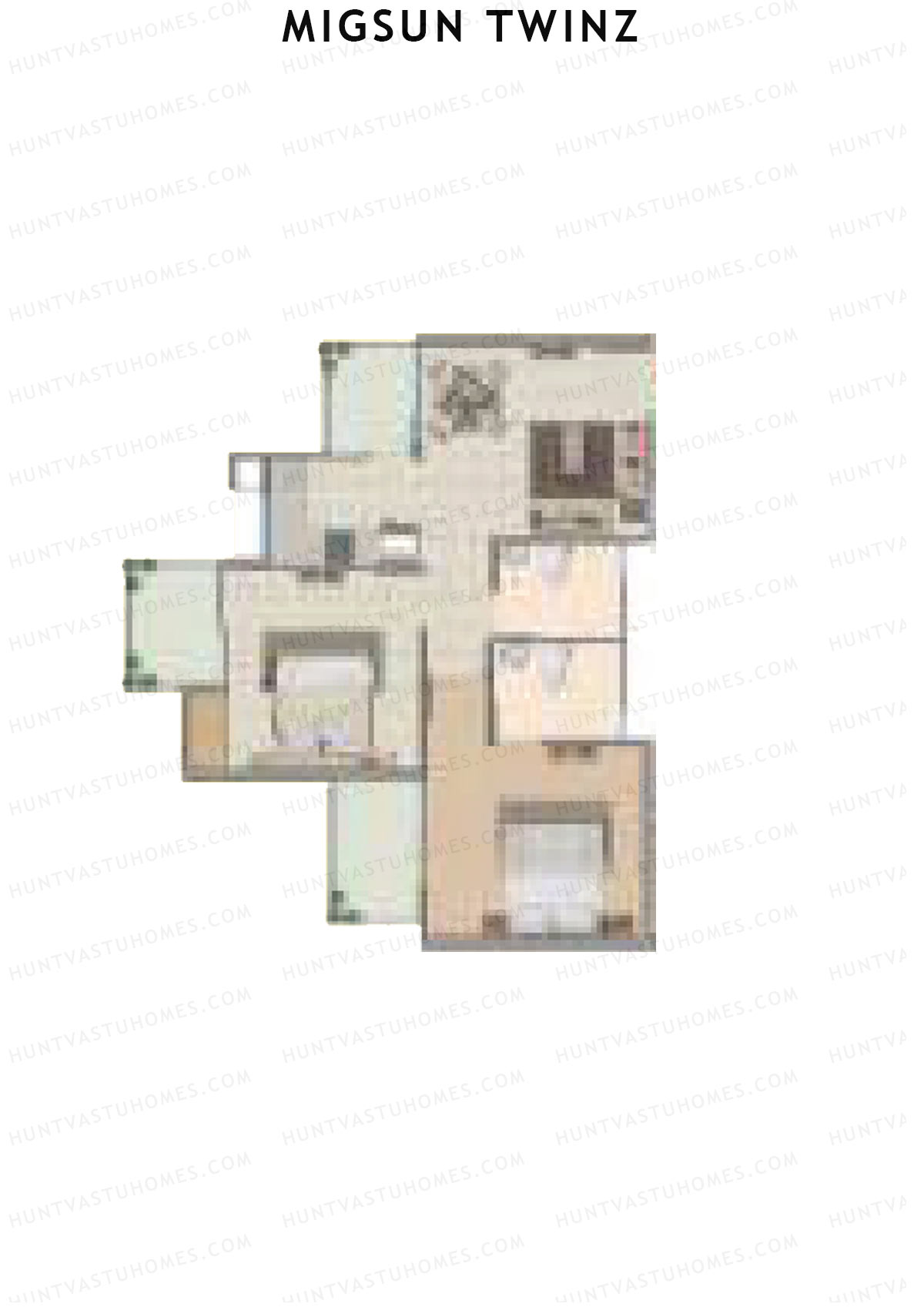 Migsun Twinz Sun 9 Unit 4 (Type A) Floor Plan