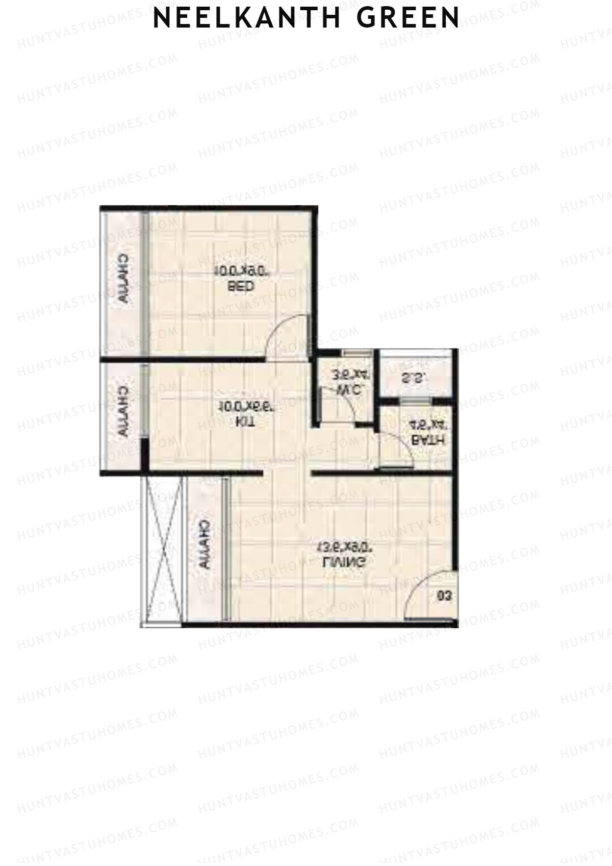 Neelkanth Green Block A Unit 4 Floor Plan