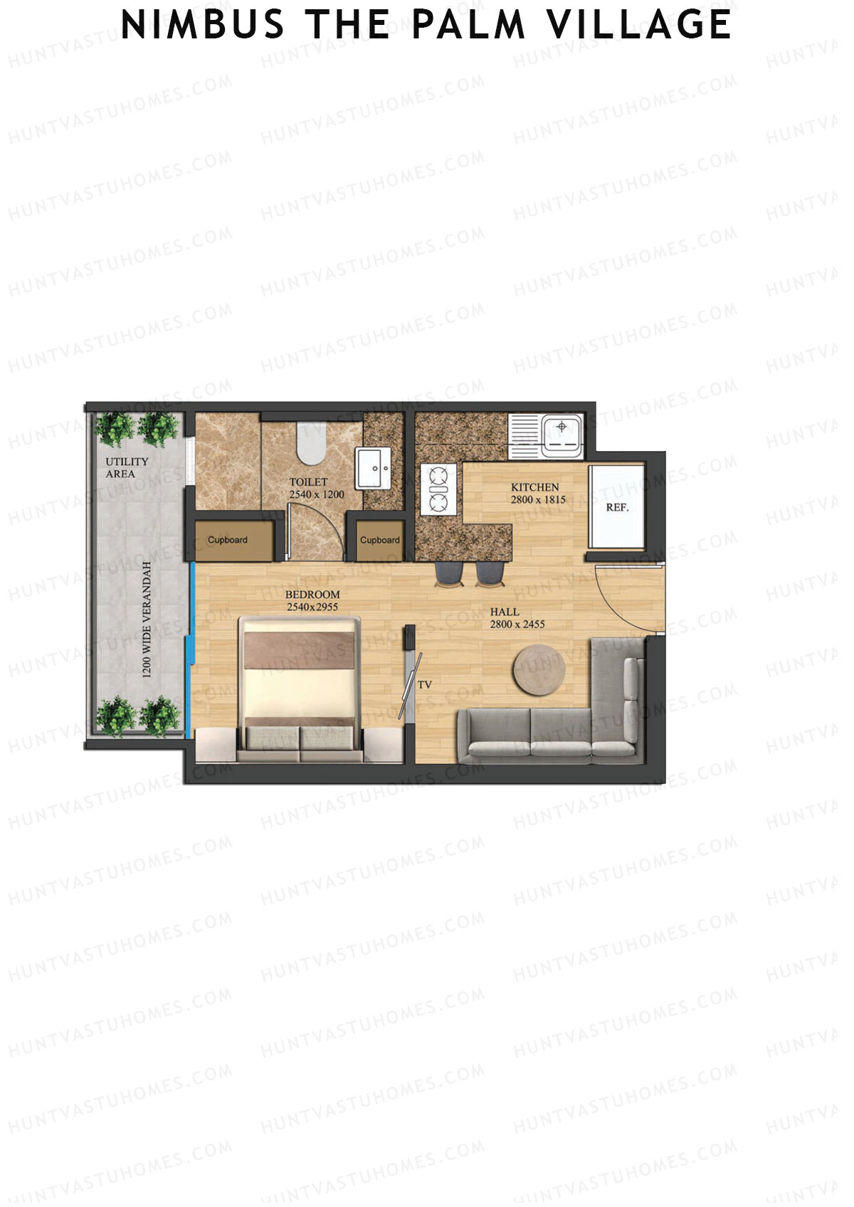 Nimbus The Palm Village Block A Unit 26 Floor Plan