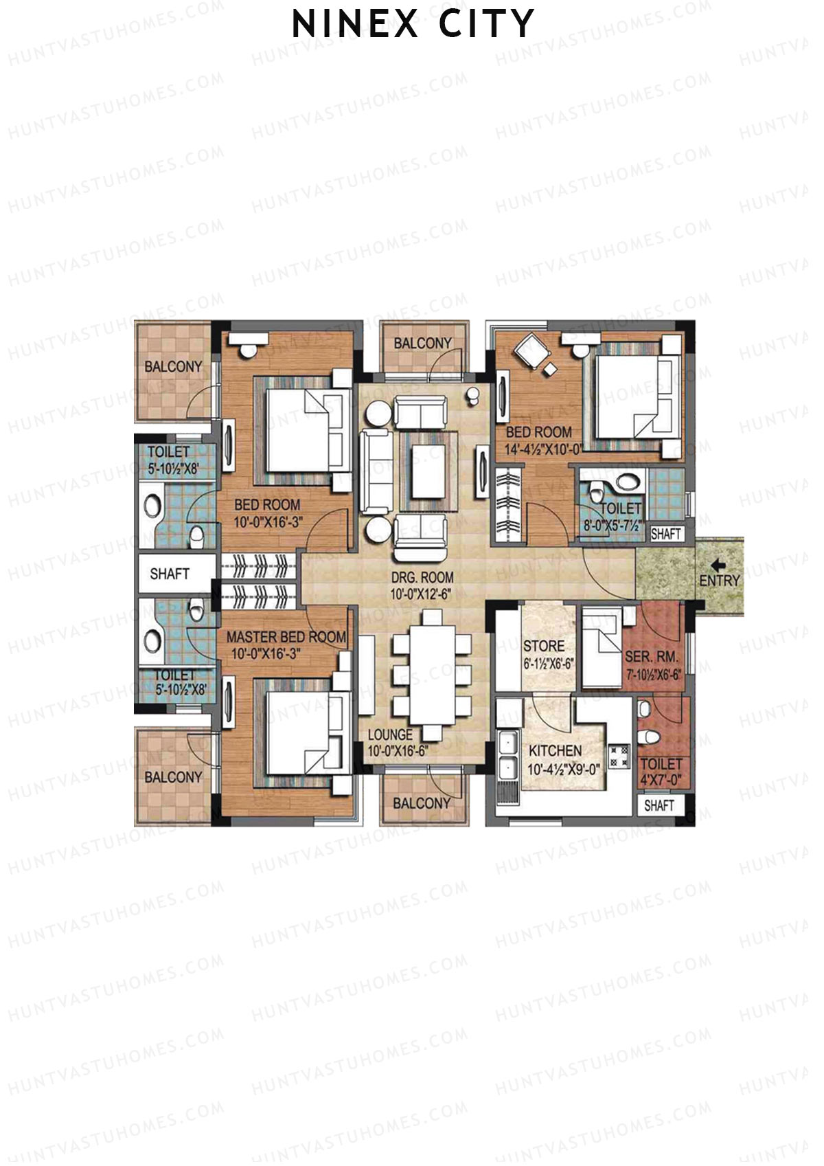 Ninex City Block C Unit 8 Floor Plan
