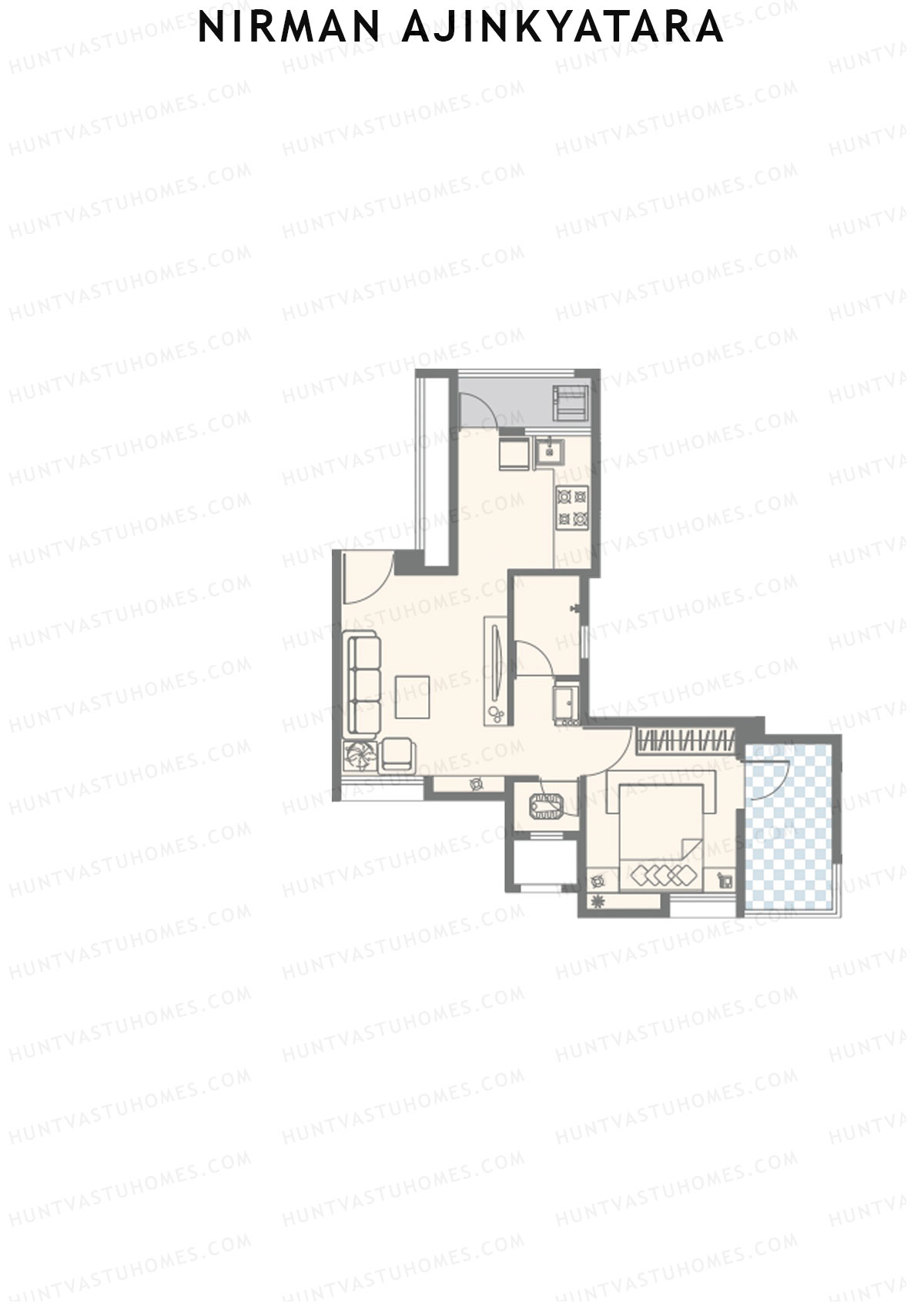 Nirman Ajinkyatara Wing A Unit 2 Floor Plan