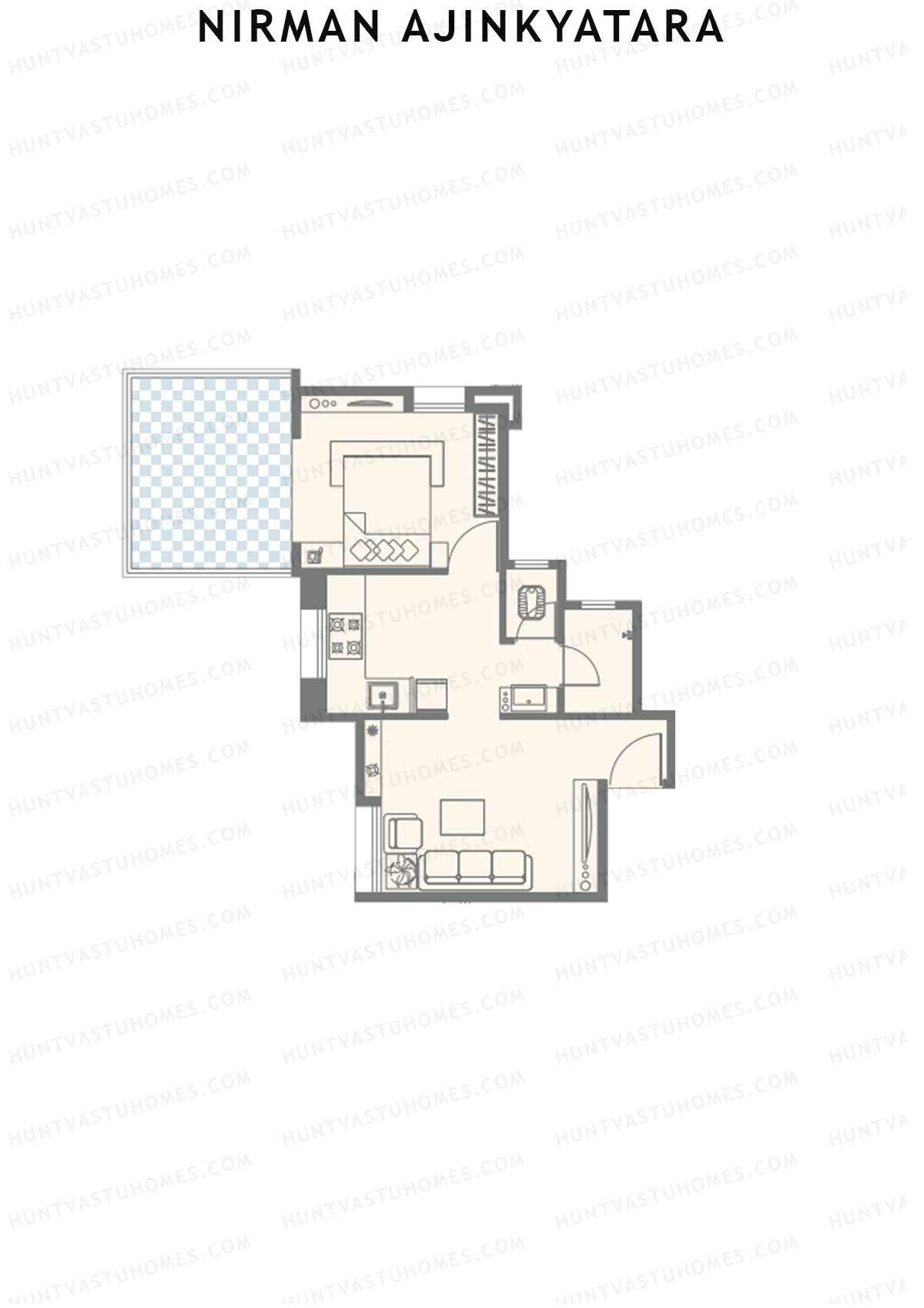 Nirman Ajinkyatara Wing A Unit 5 Floor Plan