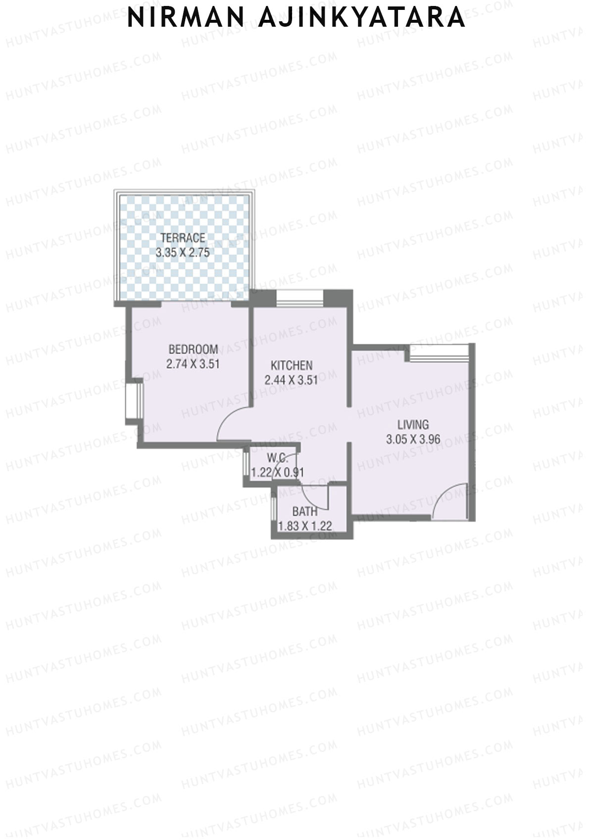 Nirman Ajinkyatara Wing A Unit 6 Floor Plan