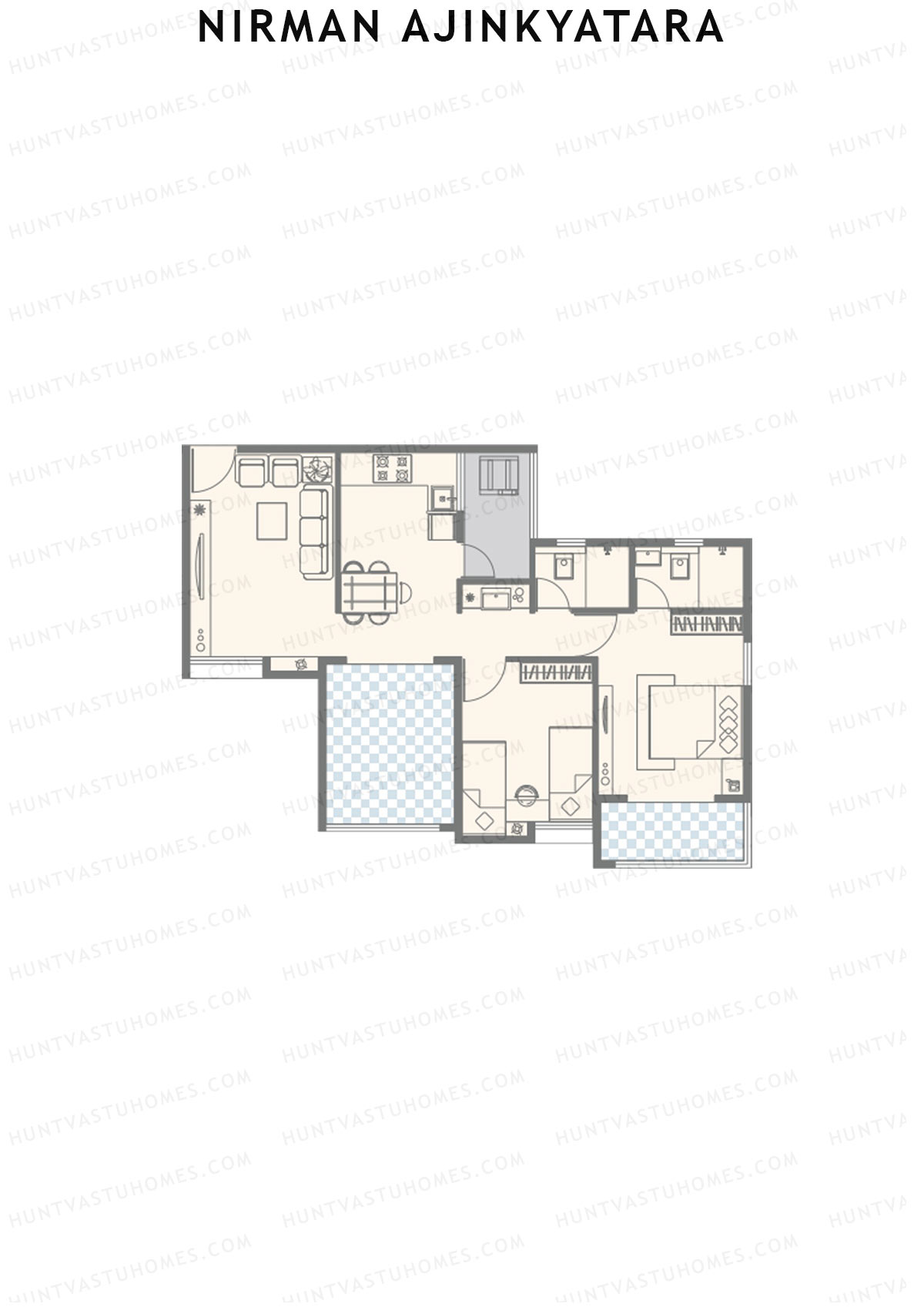 Nirman Ajinkyatara Wing A Unit 9 Floor Plan