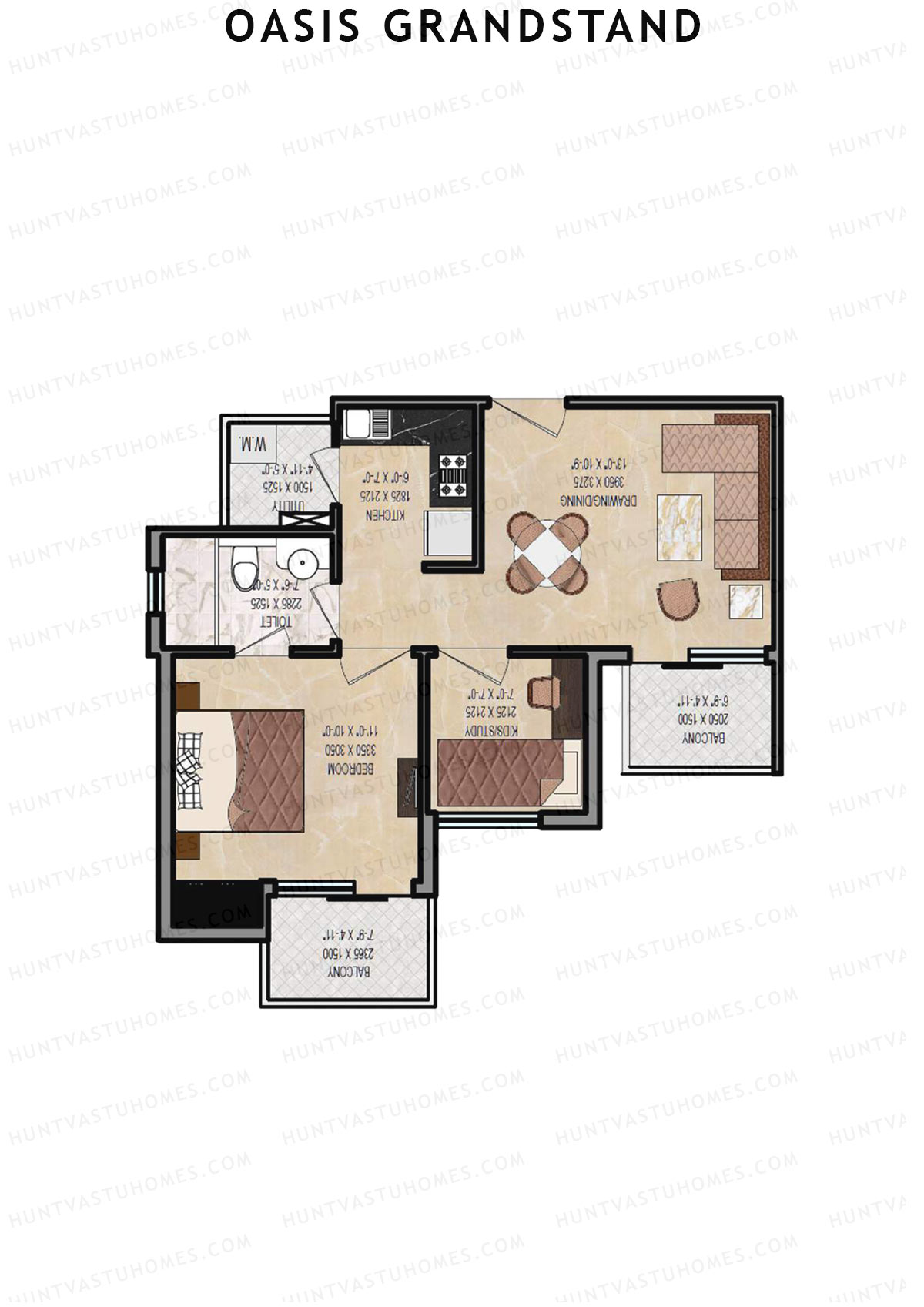 Oasis Grandstand Aintree Unit 8 Floor Plan