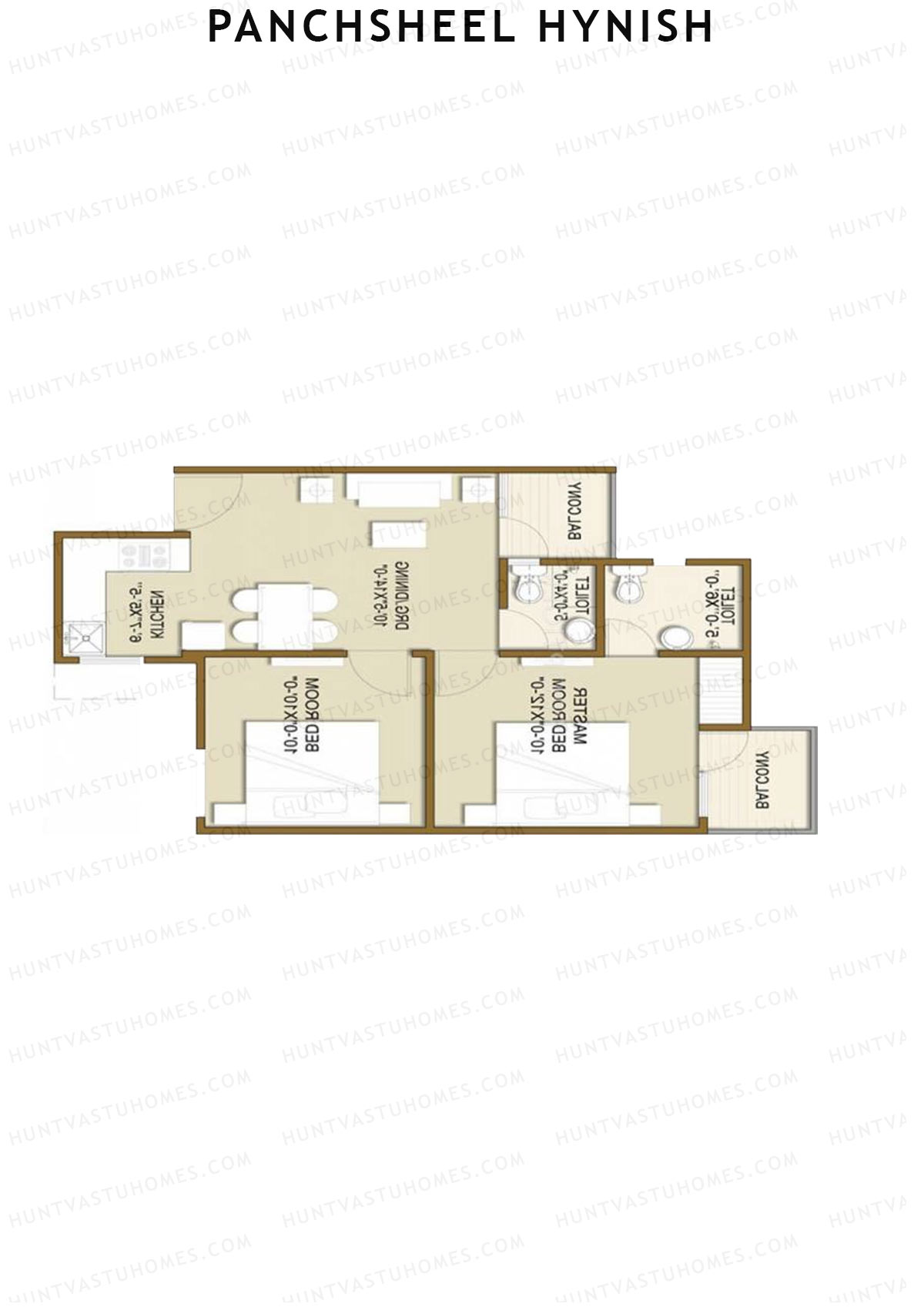 Panchsheel Hynish Tower 7 Unit 1 Floor Plan
