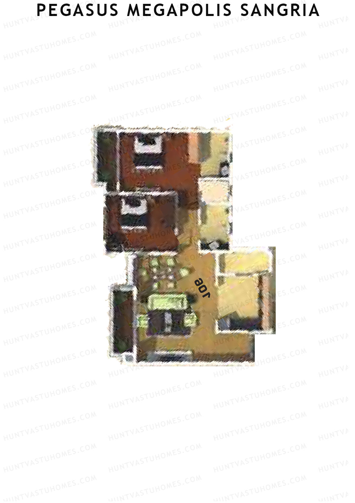 Pegasus Megapolis Sangria Tower C Unit 3 Floor Plan