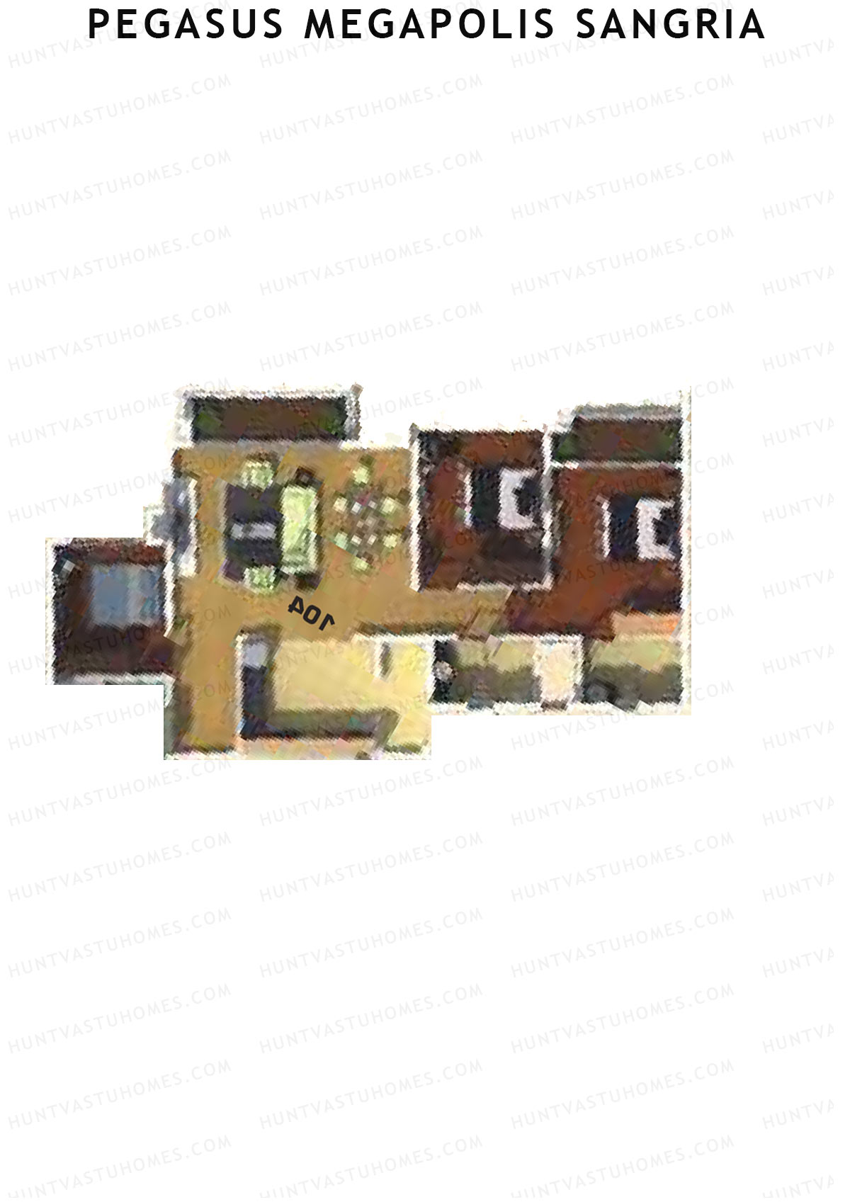 Pegasus Megapolis Sangria Tower C Unit 5 Floor Plan