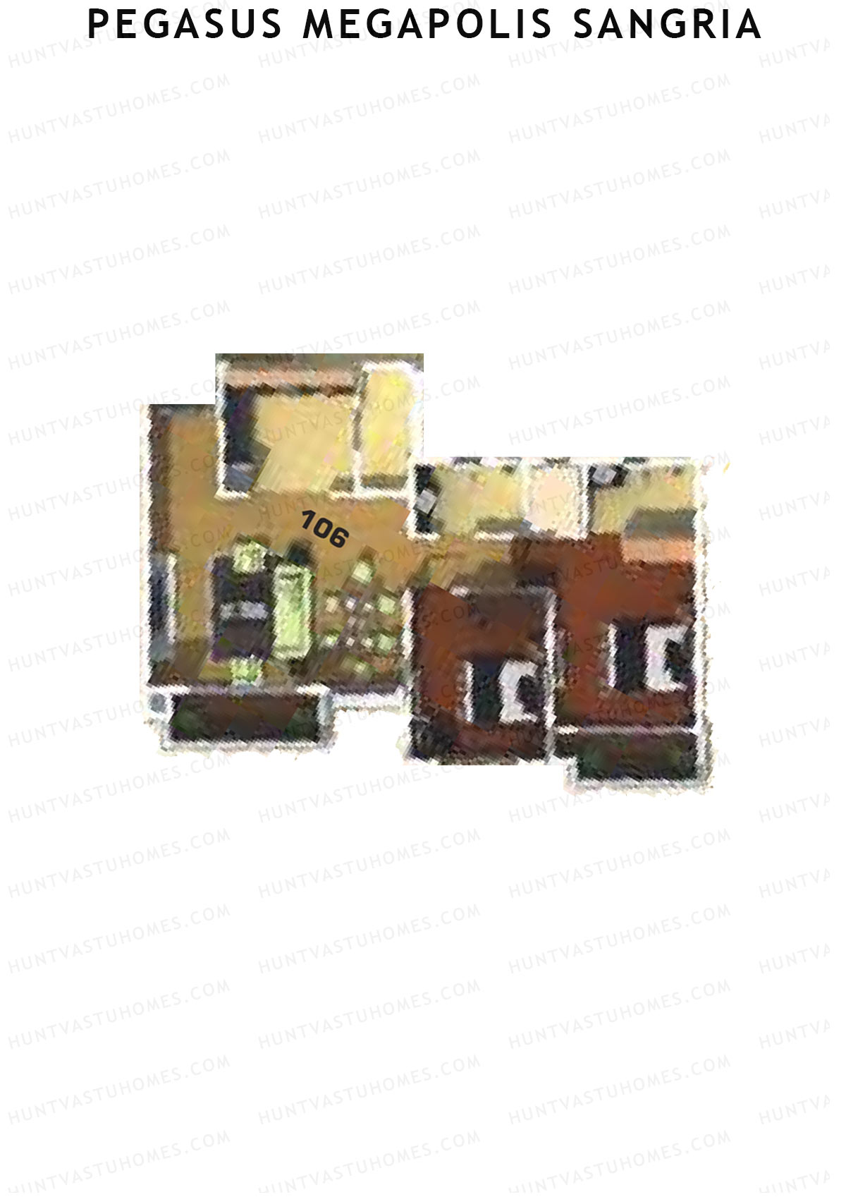 Pegasus Megapolis Sangria Tower C Unit 6 Floor Plan