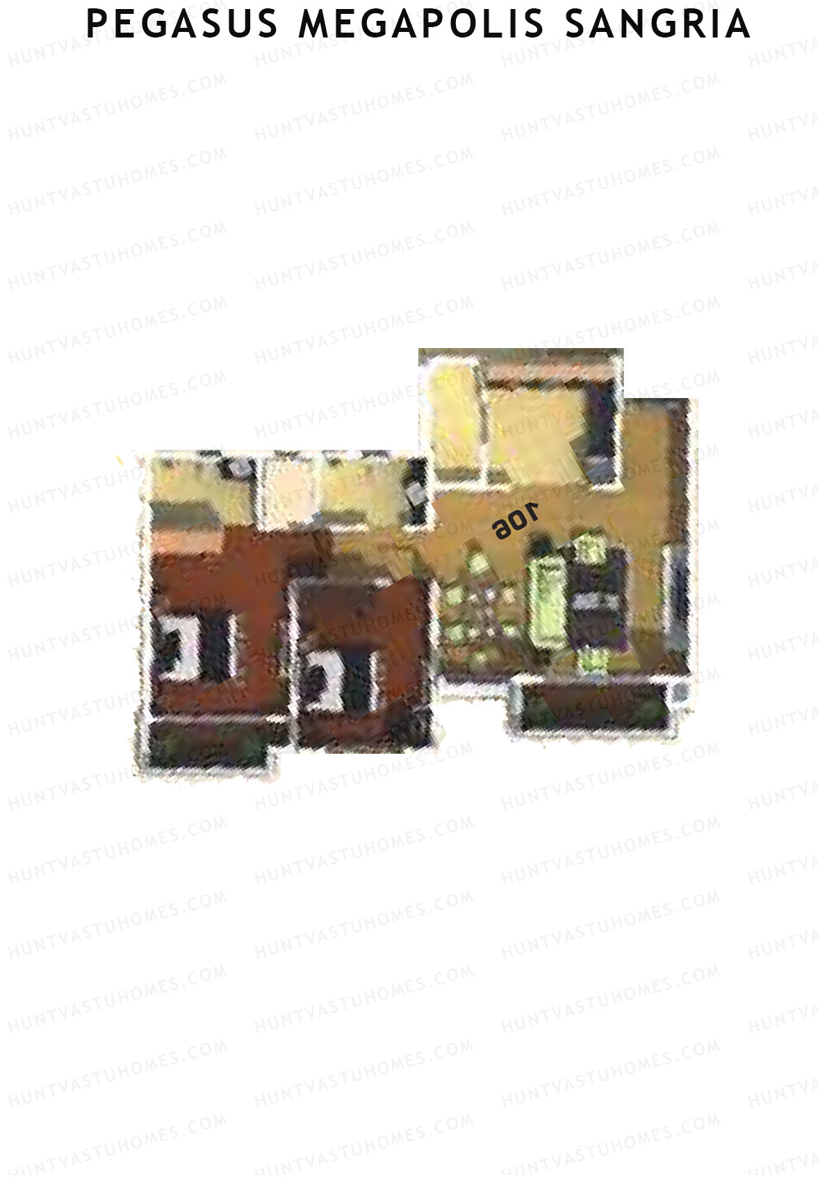 Pegasus Megapolis Sangria Tower G Unit 3 Floor Plan