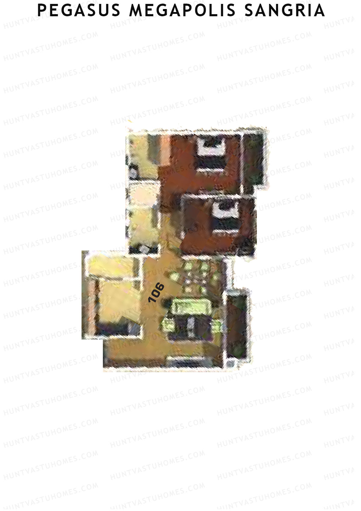 Pegasus Megapolis Sangria Tower G Unit 6 Floor Plan