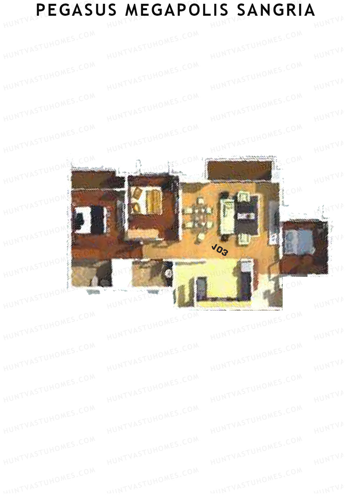Pegasus Megapolis Sangria Tower I Unit 6 Floor Plan