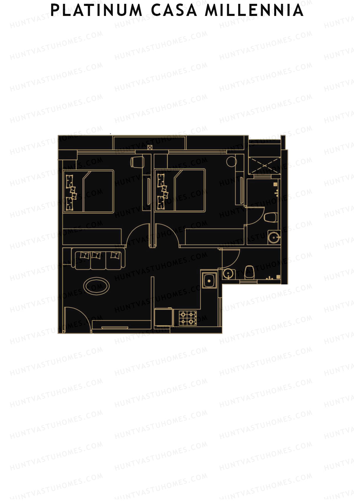 Platinum Casa Millennia Tower A Unit 10 Floor Plan