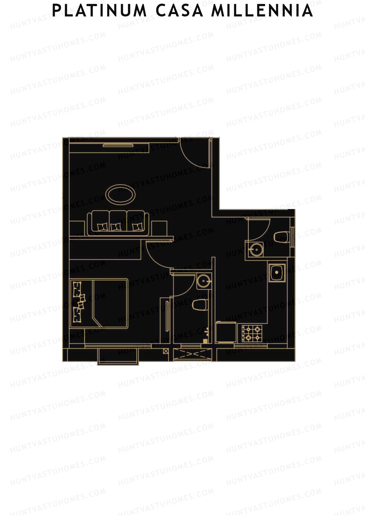 Platinum Casa Millennia Tower A Unit 6 Floor Plan