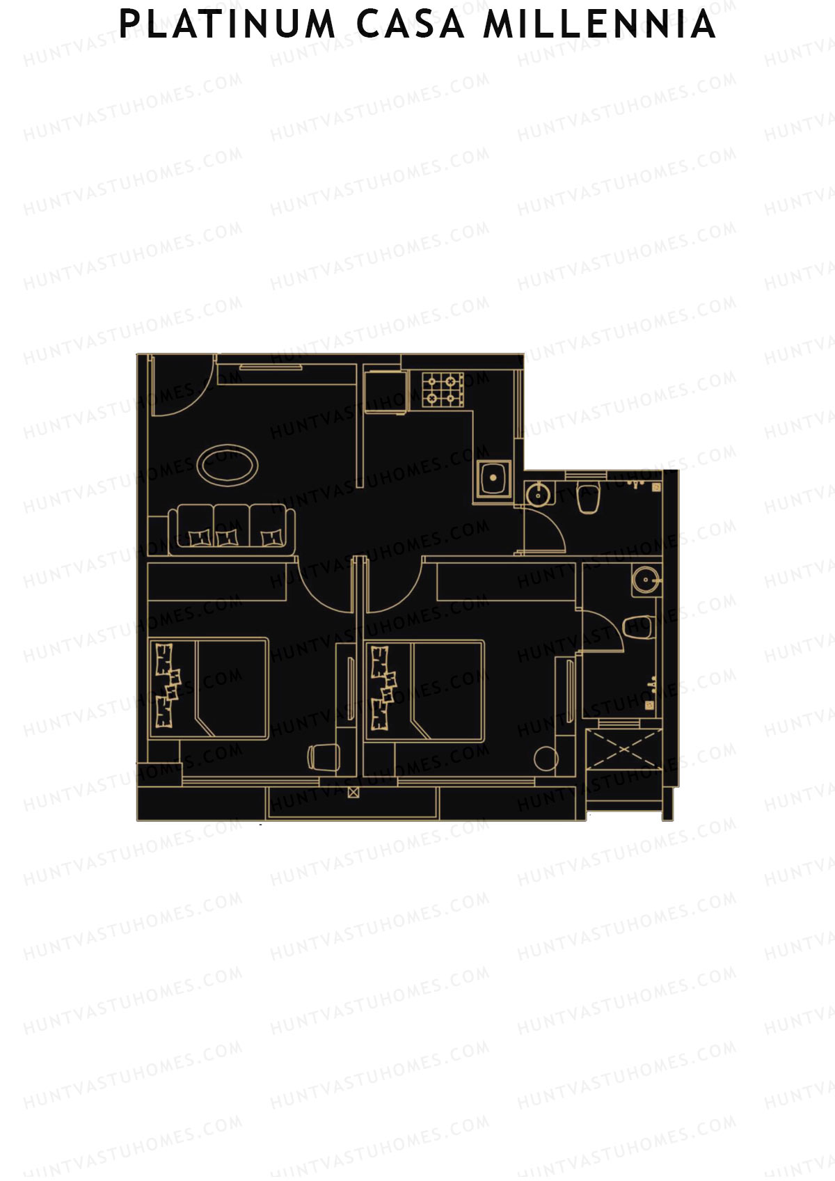 Platinum Casa Millennia Tower A Unit 7 Floor Plan