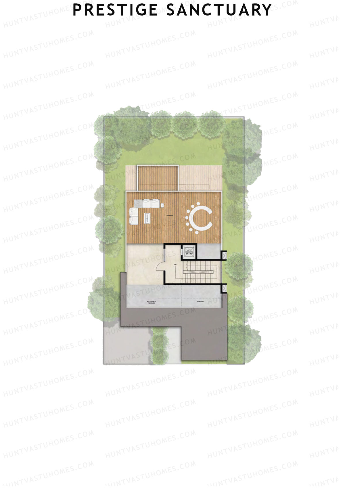 Prestige Sanctuary Row 22-28 Unit 24 (Villa) Floor Plan