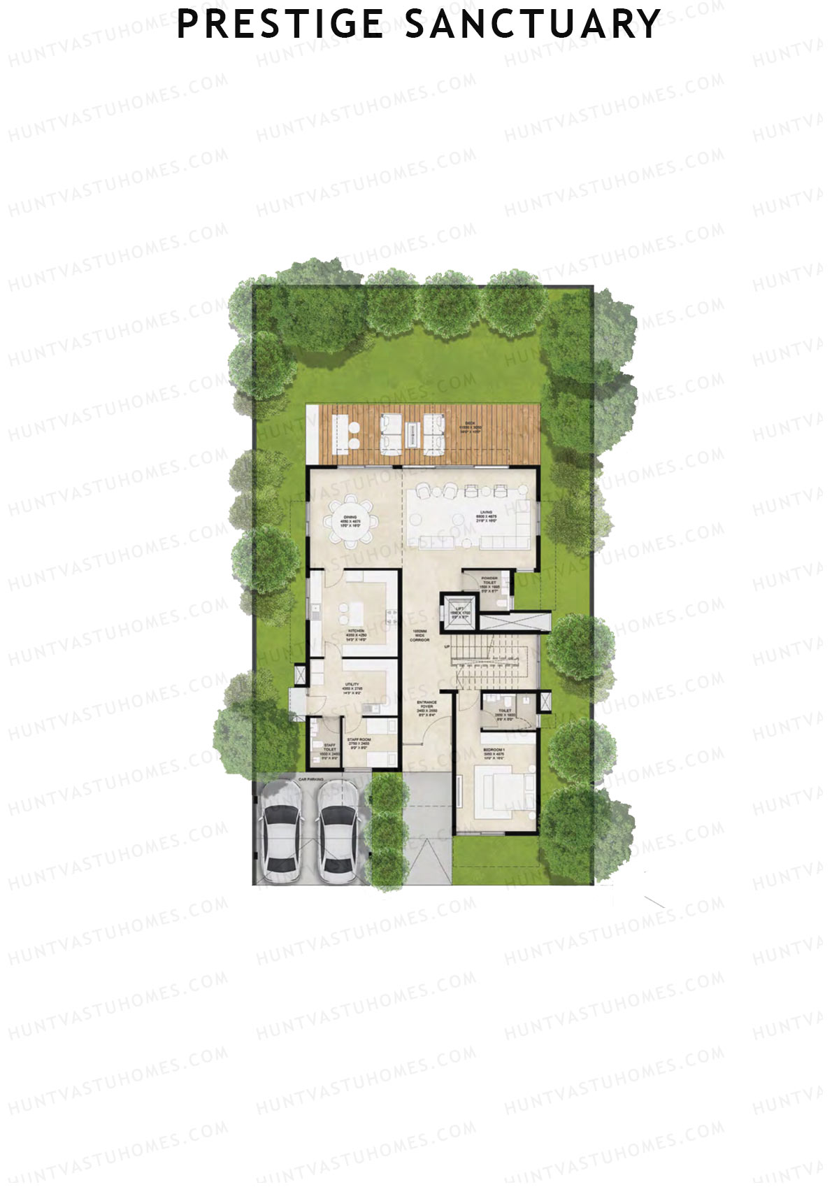 Prestige Sanctuary Row 22-28 Unit 24 (Villa) Floor Plan