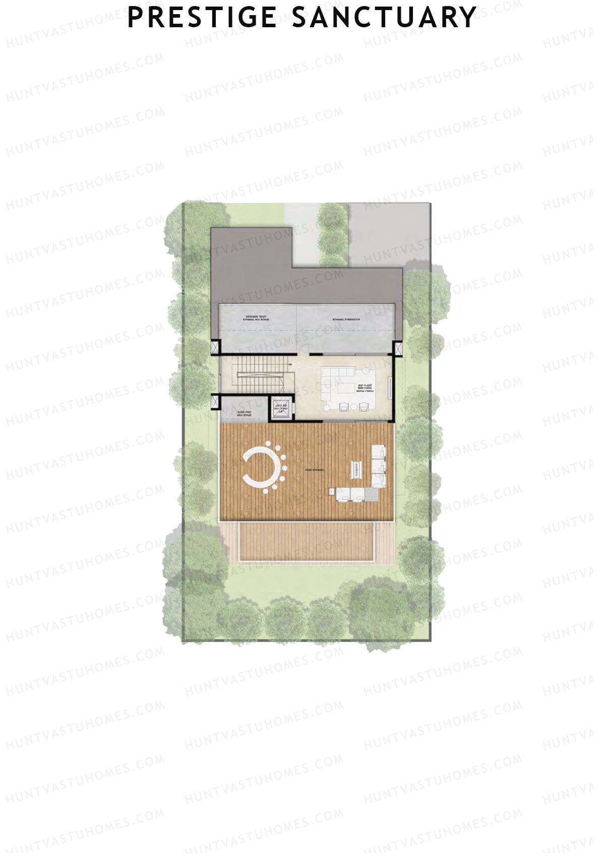 Prestige Sanctuary Row 74-83 Unit 79 (Villa) Floor Plan