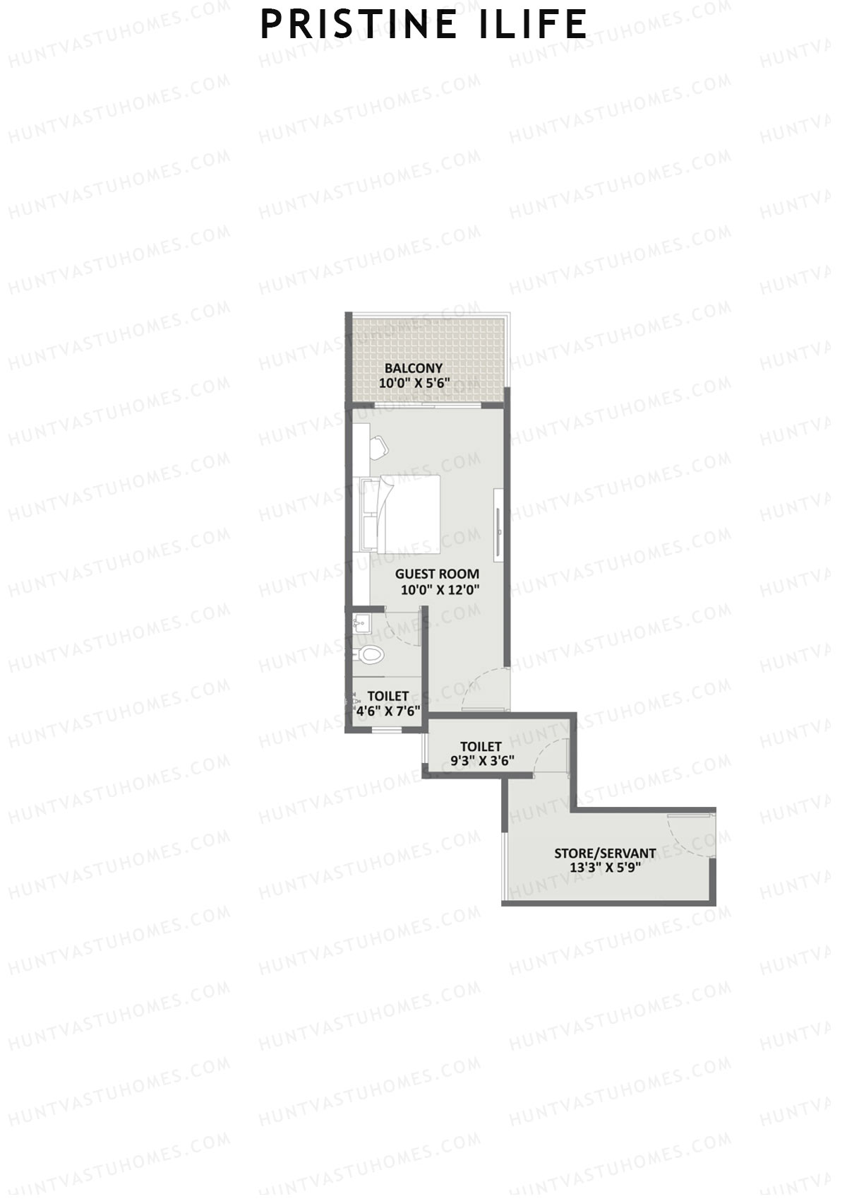 Pristine iLife Alpha Unit 5 Floor Plan