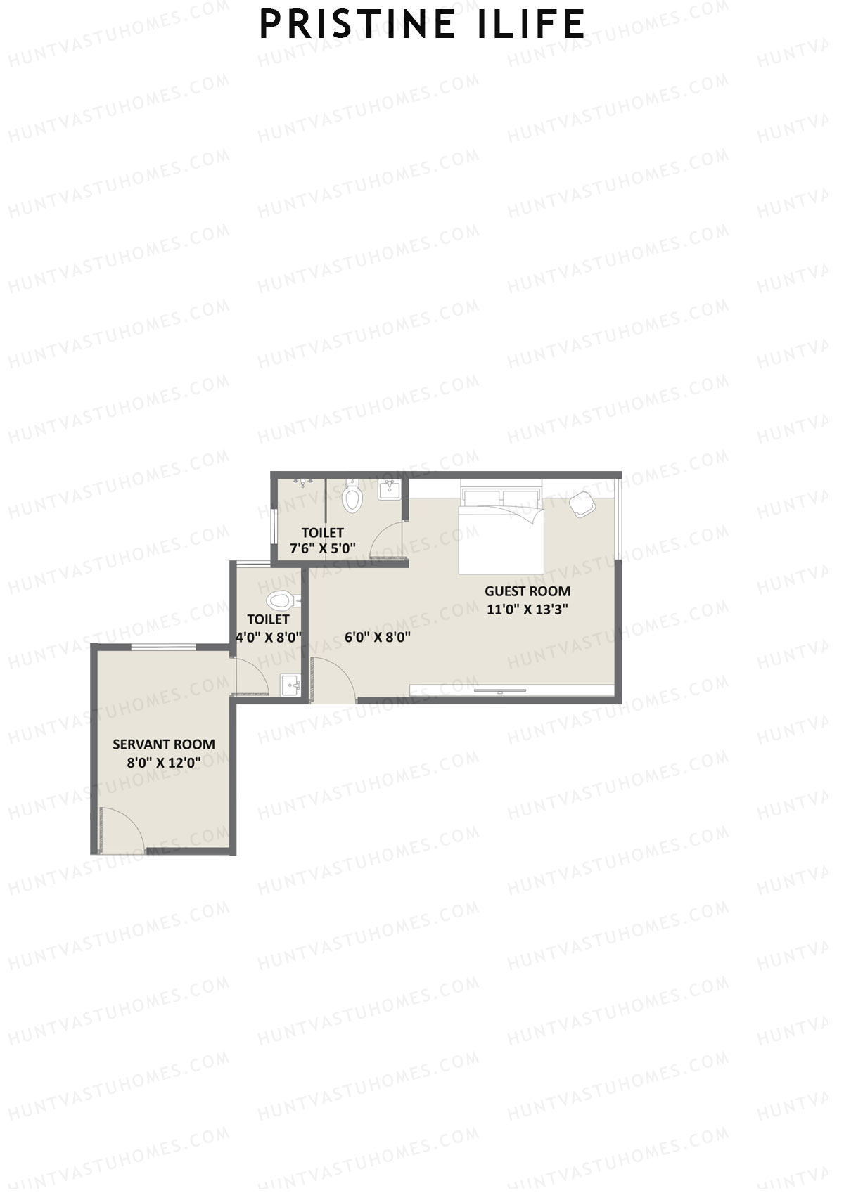 Pristine iLife Omega Unit 3 Floor Plan