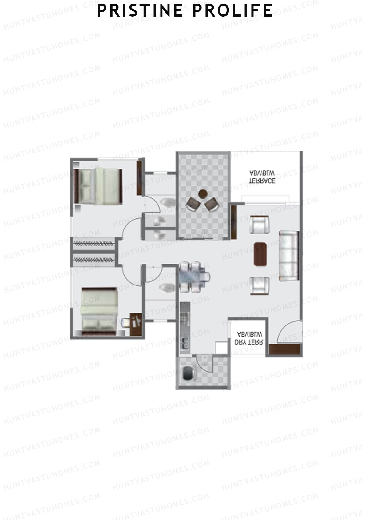 Pristine Prolife Tower A Unit 2 Floor Plan