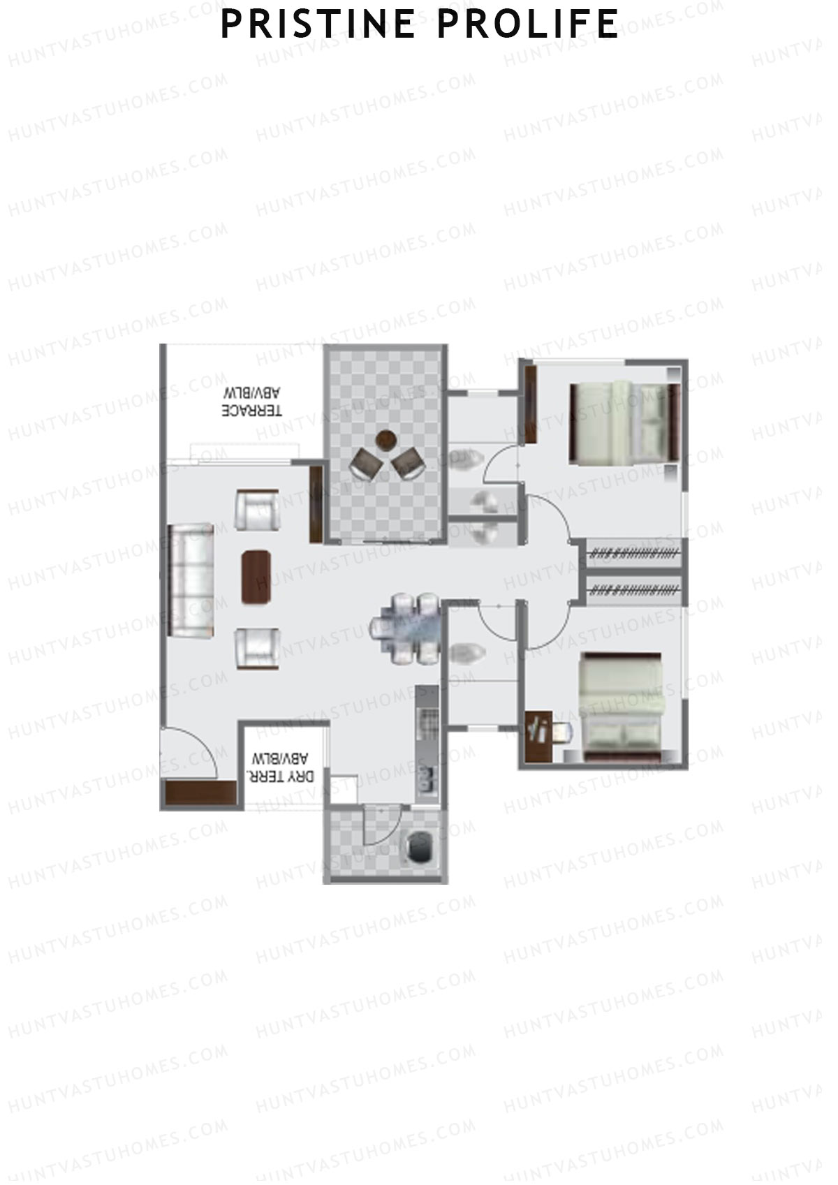 Pristine Prolife Tower A Unit 5 Floor Plan
