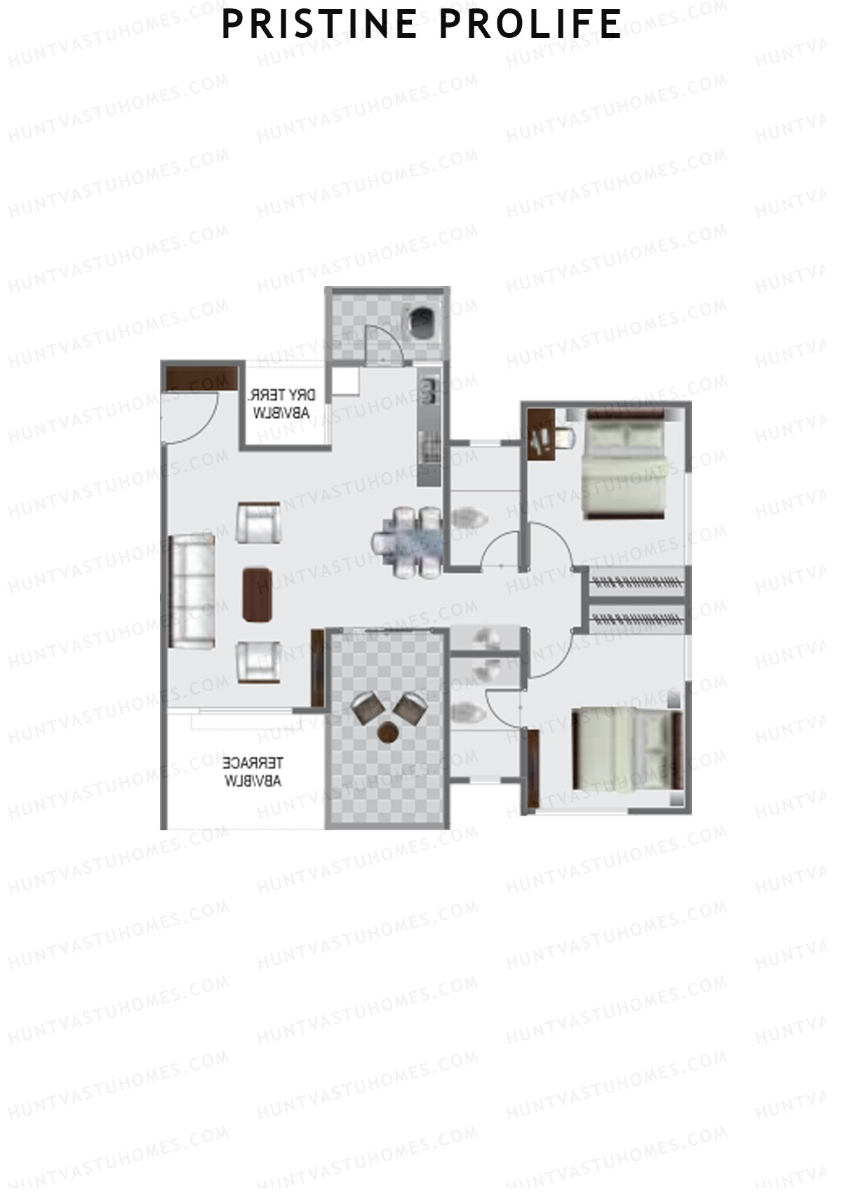 Pristine Prolife Tower A Unit 6 Floor Plan