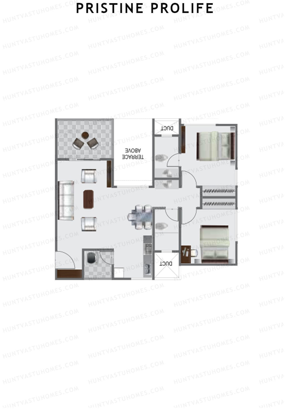 Pristine Prolife Tower B Unit 5 Floor Plan