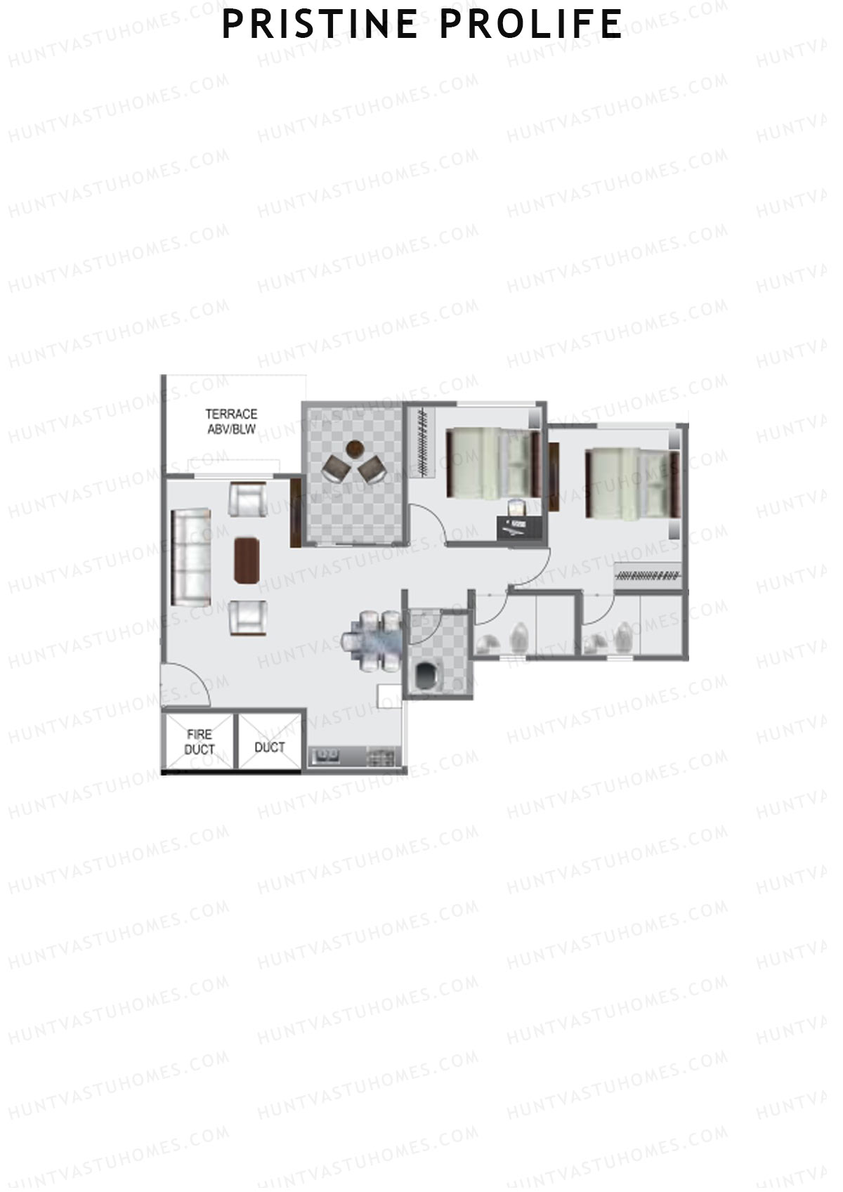 Pristine Prolife Tower C Unit 3 Floor Plan