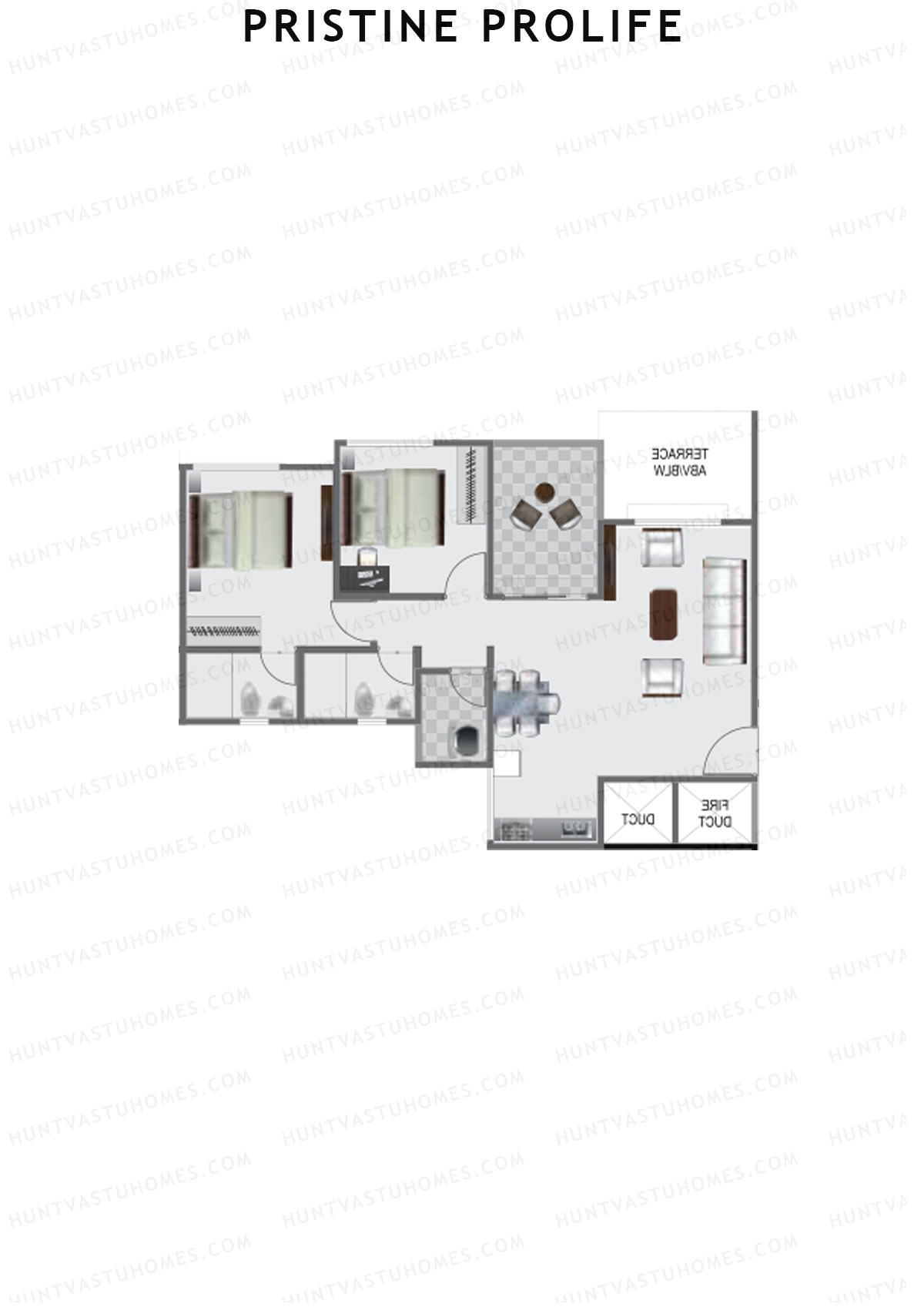 Pristine Prolife Tower C Unit 4 Floor Plan