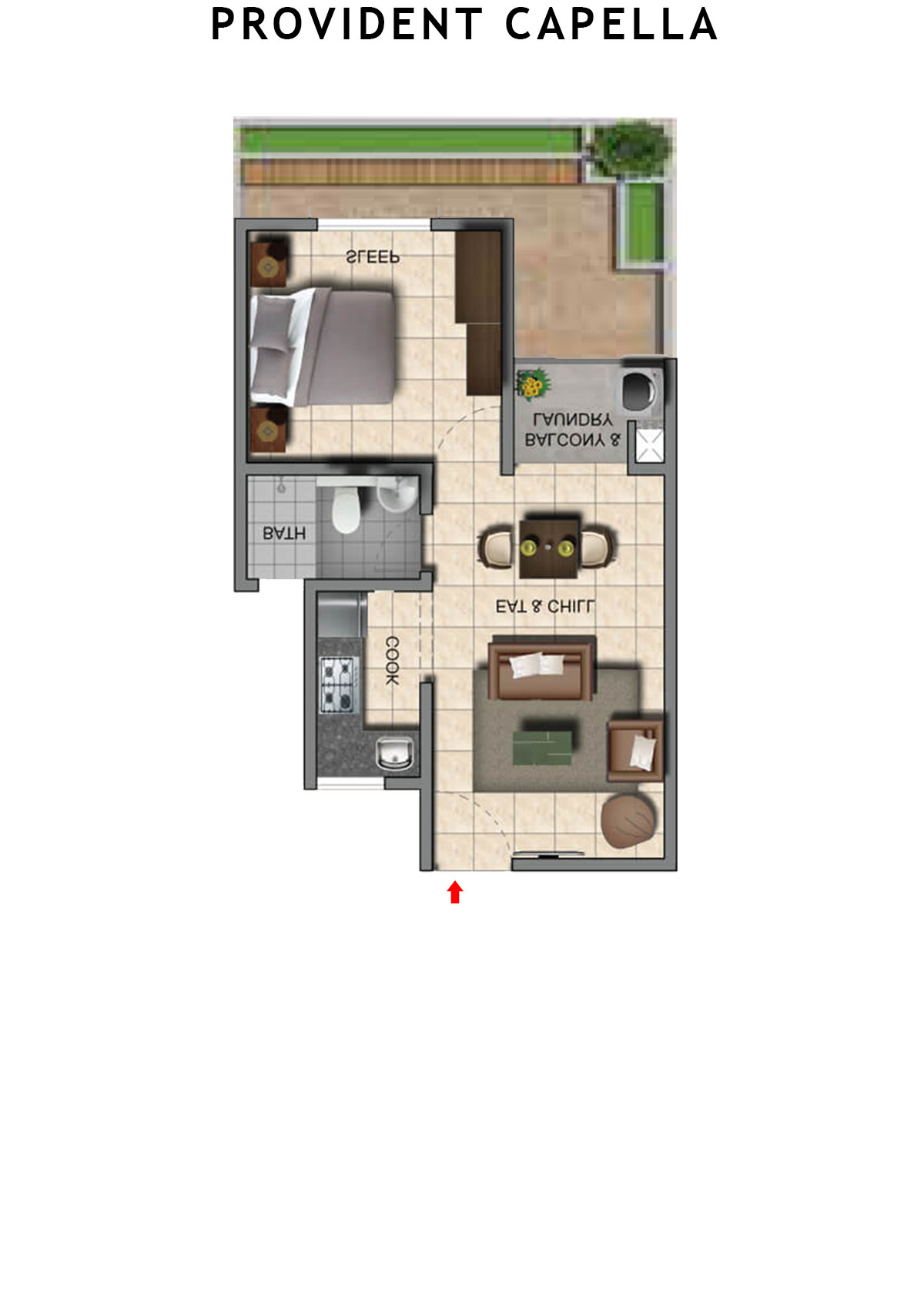 Provident Capella Tower T3 Unit 11 Floor Plan
